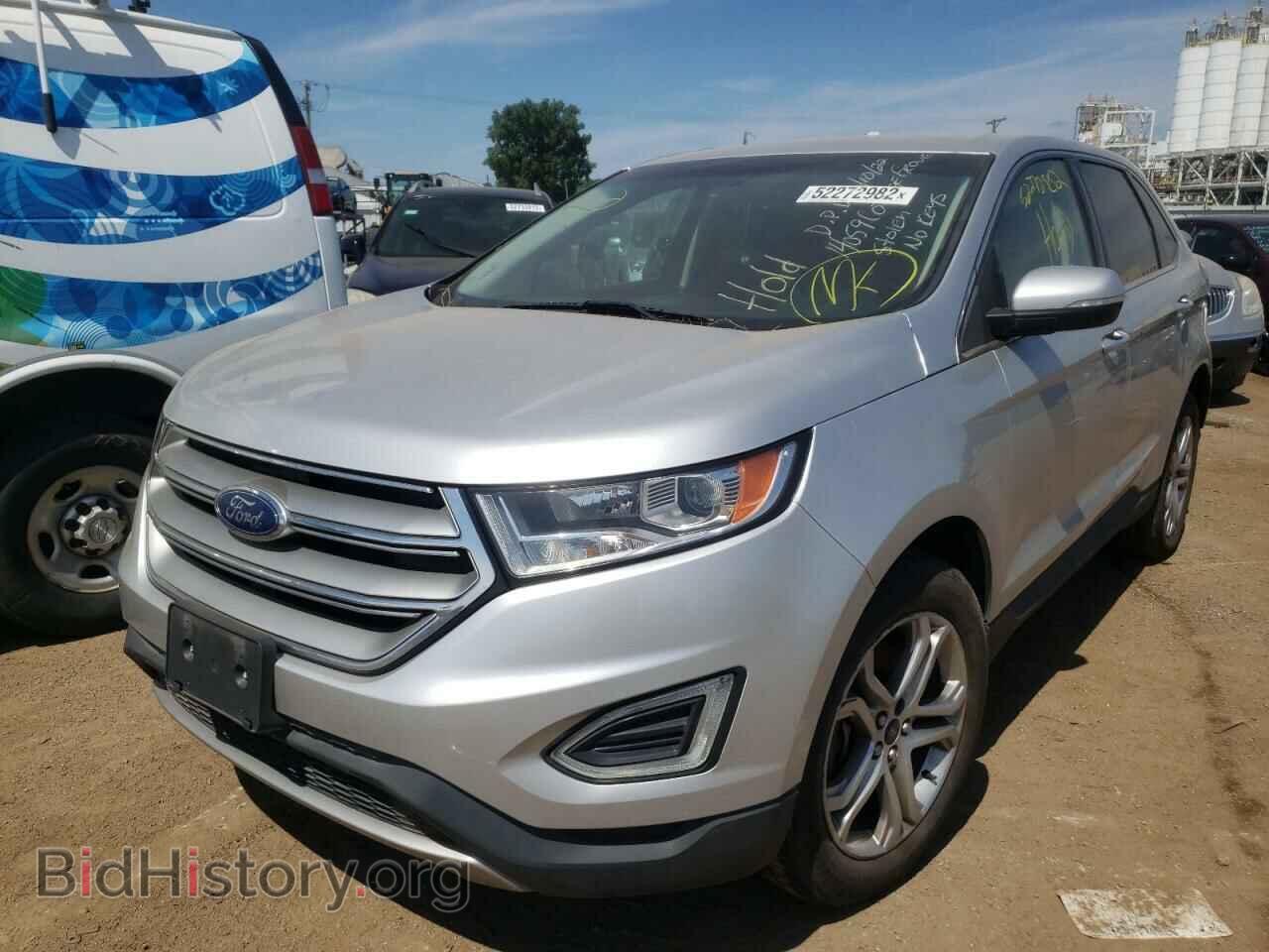 2015 FORD EDGE - VIN: 2FMTK4K93FBB16533 - Фото 2
