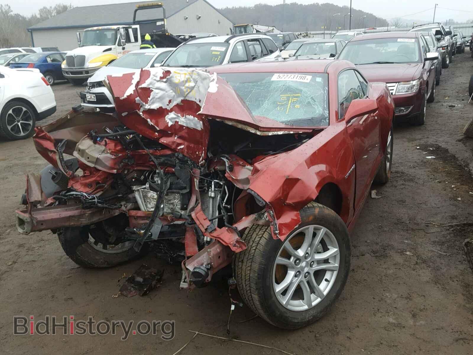 2014 CHEVROLET CAMARO - VIN: 2G1FA1E37E9173357 - Фото 2