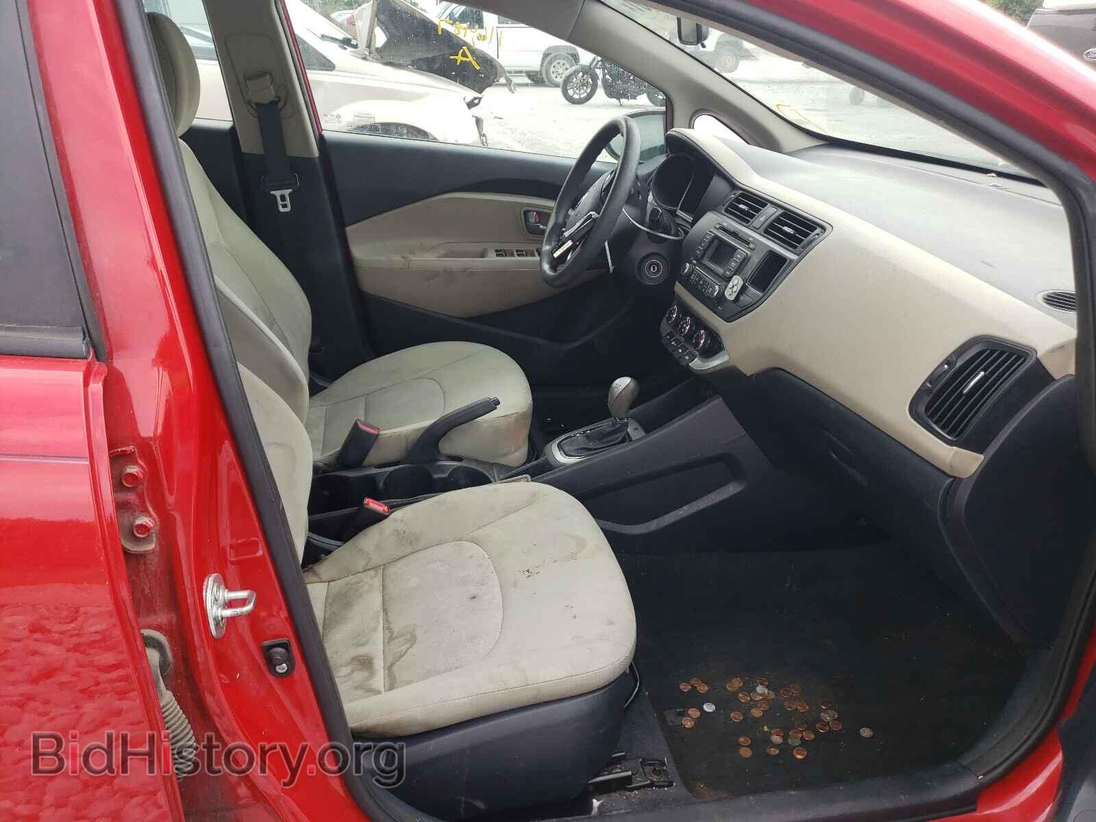 2013 KIA RIO - VIN: KNADM4A36D6232074 - Фото 5