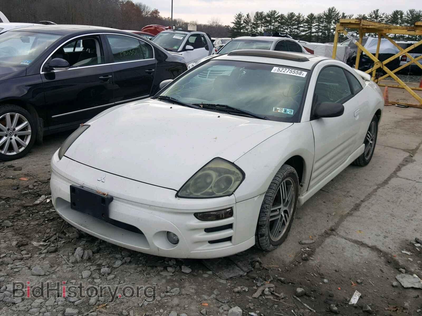 2005 MITSUBISHI ECLIPSE - VIN: 4A3AC74H25E001694 - Фото 2