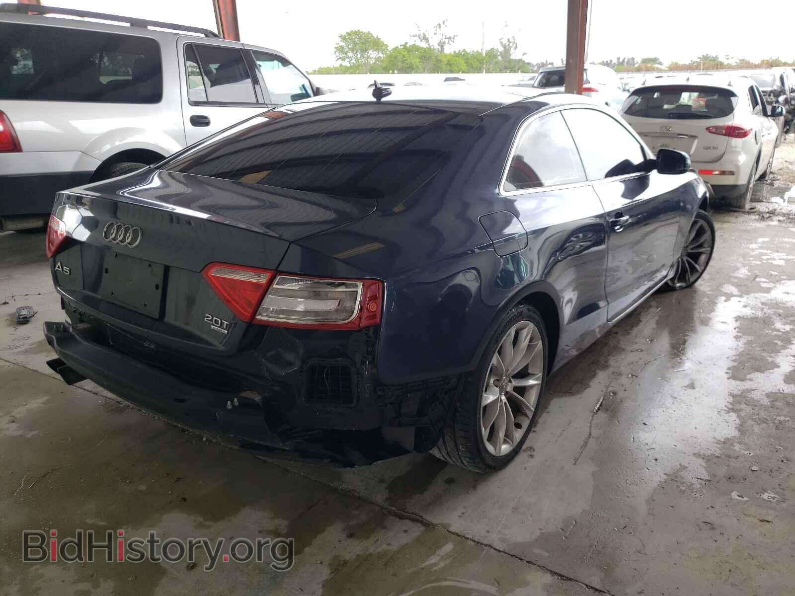 2013 AUDI A5 - VIN: WAUCFAFR3DA070273 - Photo 4