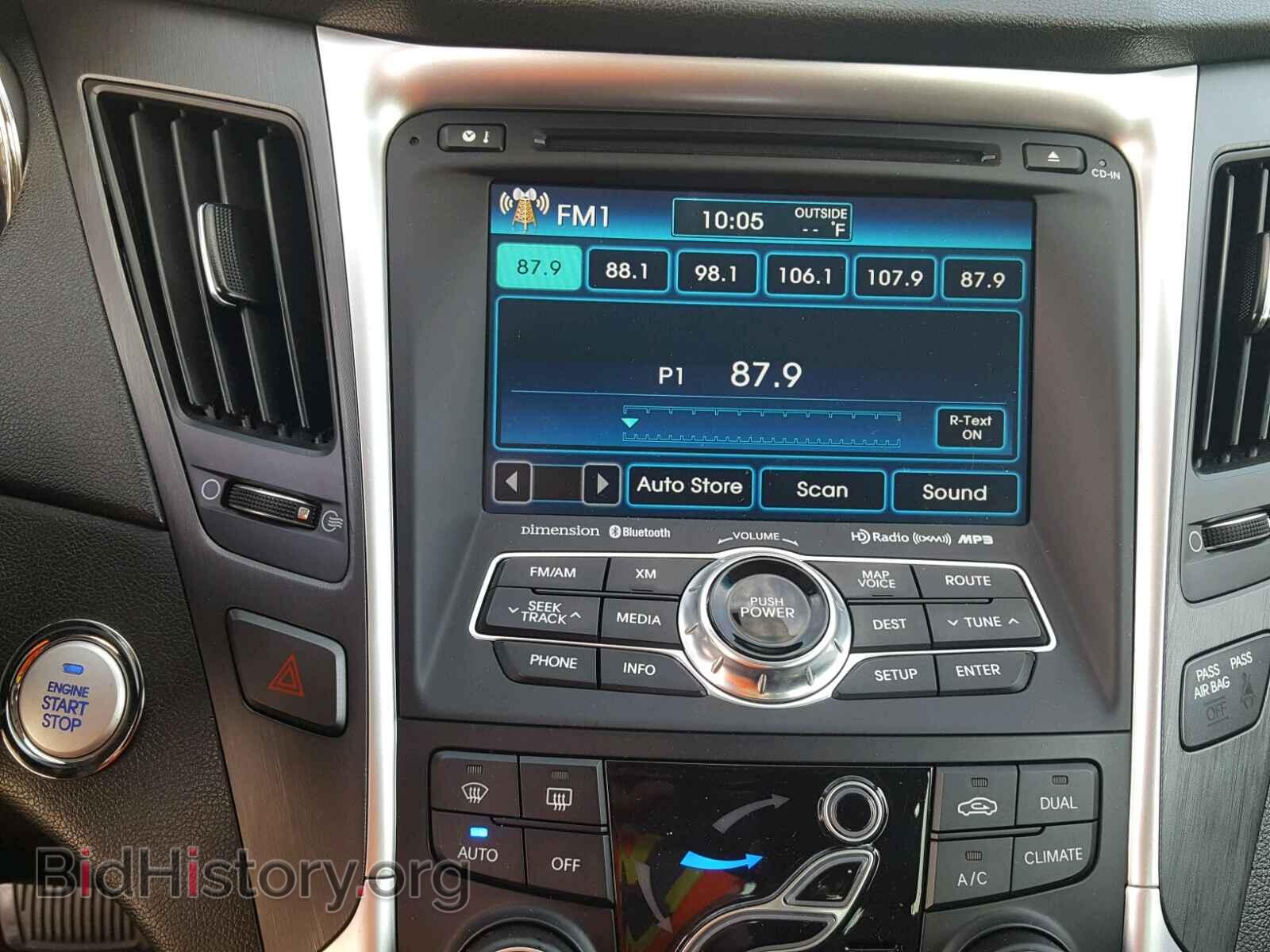 2012 HYUNDAI SONATA - VIN: 5NPEC4ABXCH459757 - Фото 9