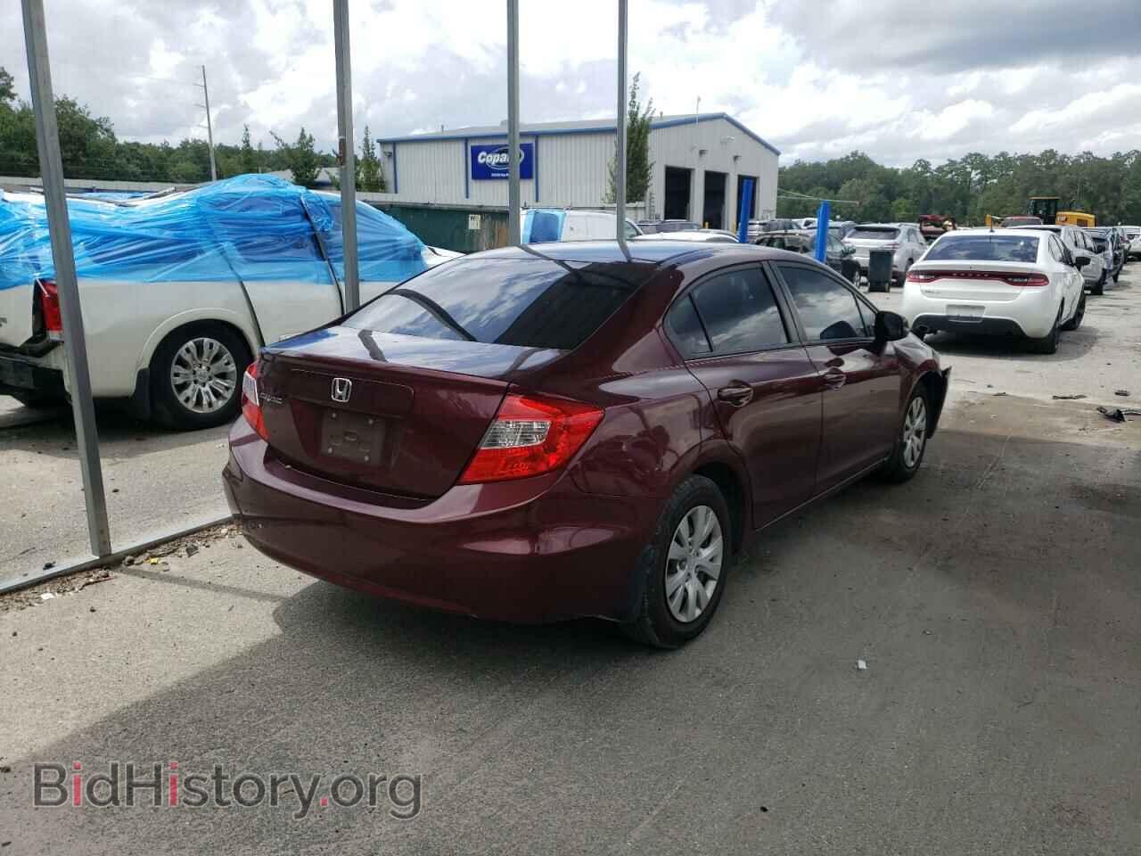 2012 HONDA CIVIC - VIN: 19XFB2F53CE030995 - Фото 4