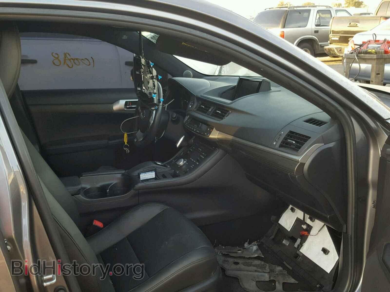 2013 LEXUS CT 200 - VIN: JTHKD5BH8D2124801 - Фото 5