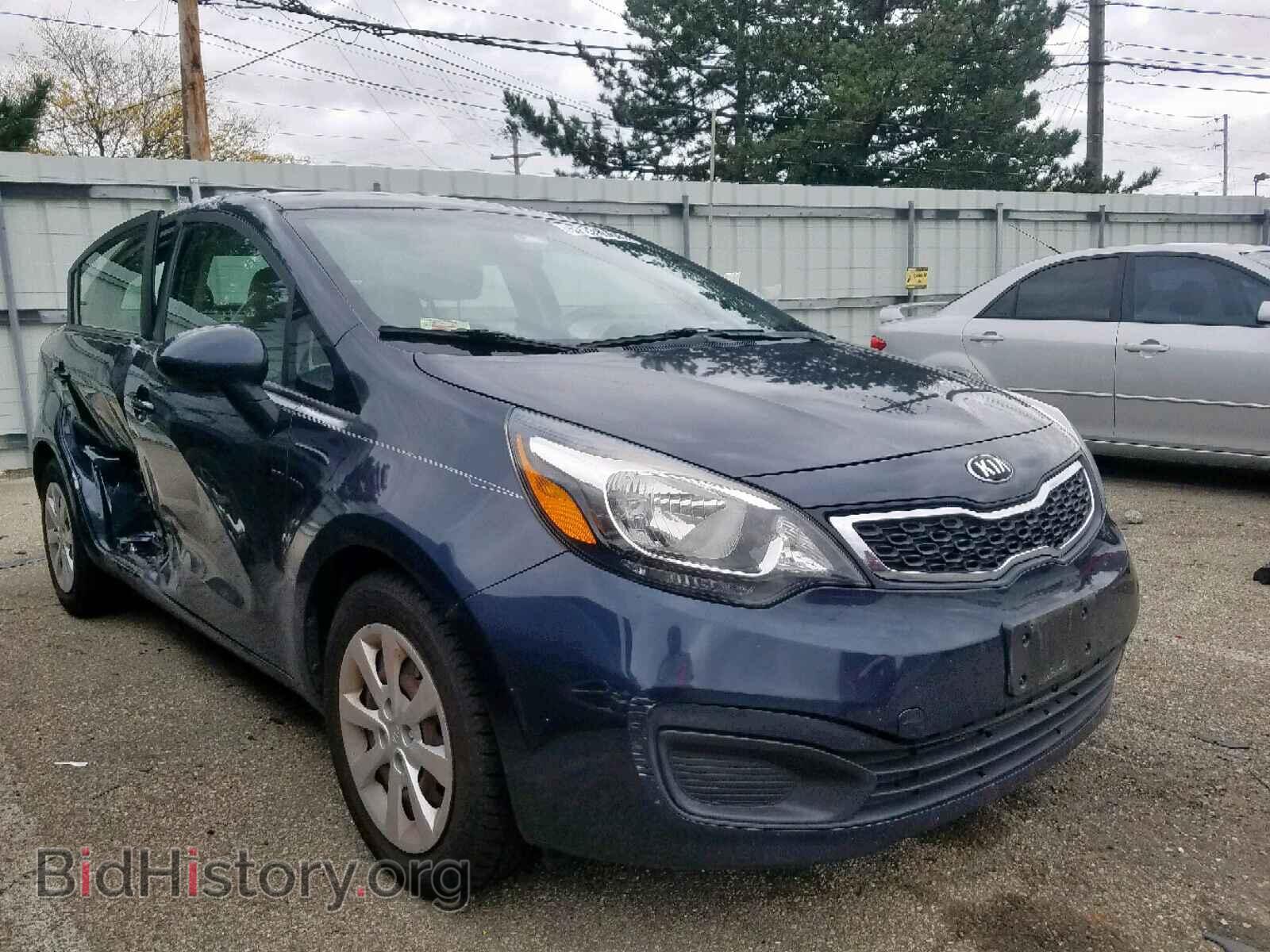 Фотография KNADN4A30D6216286 - KIA RIO 2013