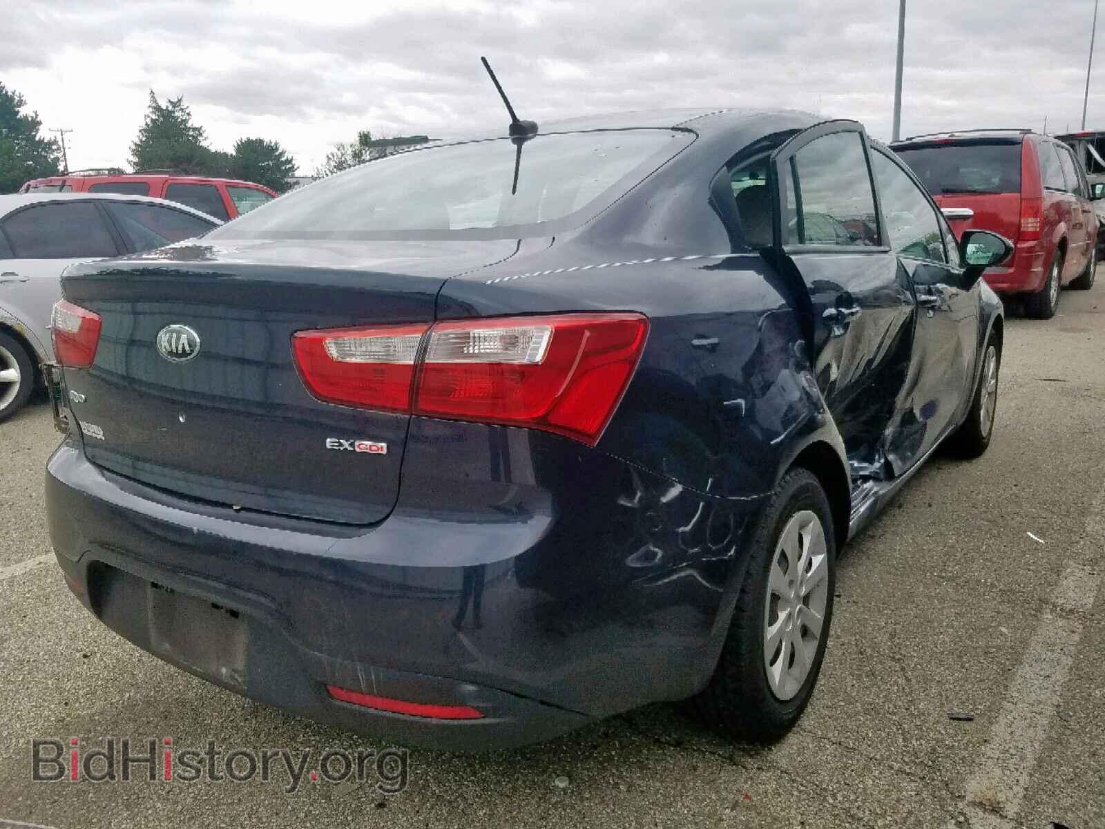 2013 KIA RIO - VIN: KNADN4A30D6216286 - Фото 4