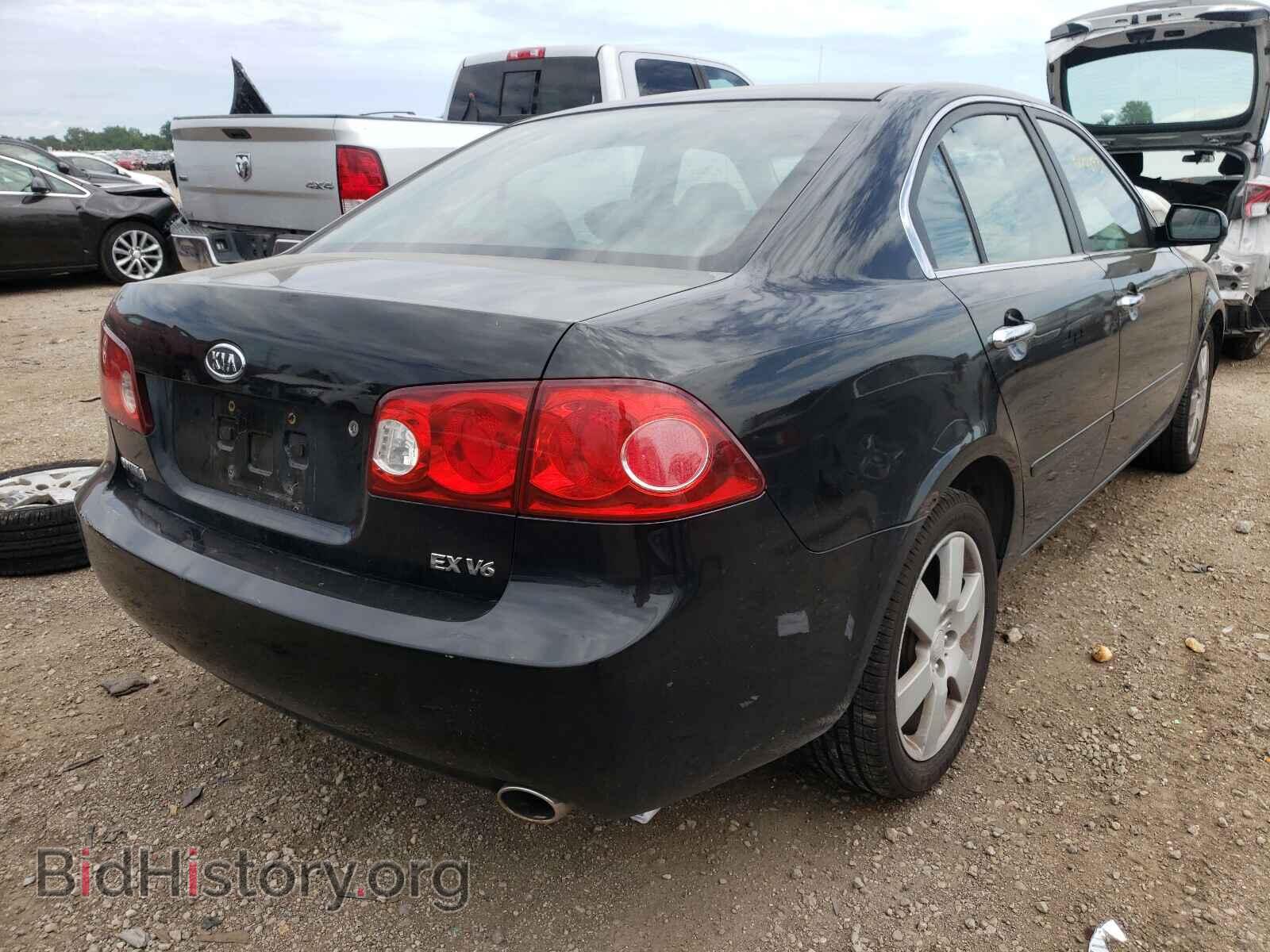 2006 KIA OPTIMA - VIN: KNAGE124265050459 - Фото 4