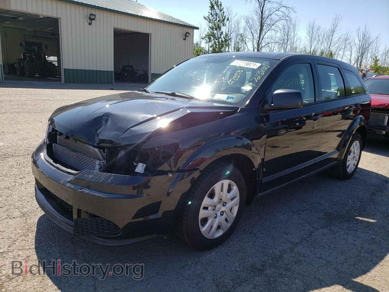 2013 DODGE JOURNEY - VIN: 3C4PDCAB2DT723930 - Фото 2