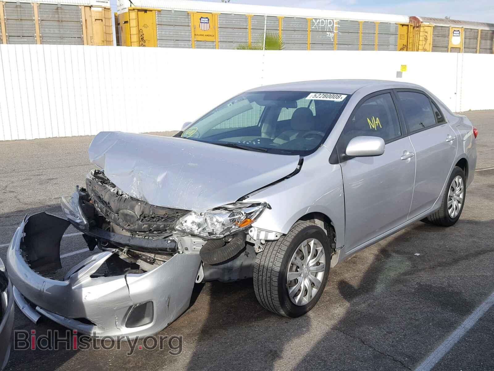2012 TOYOTA COROLLA BA - VIN: 2T1BU4EE7CC760865 - Фото 2