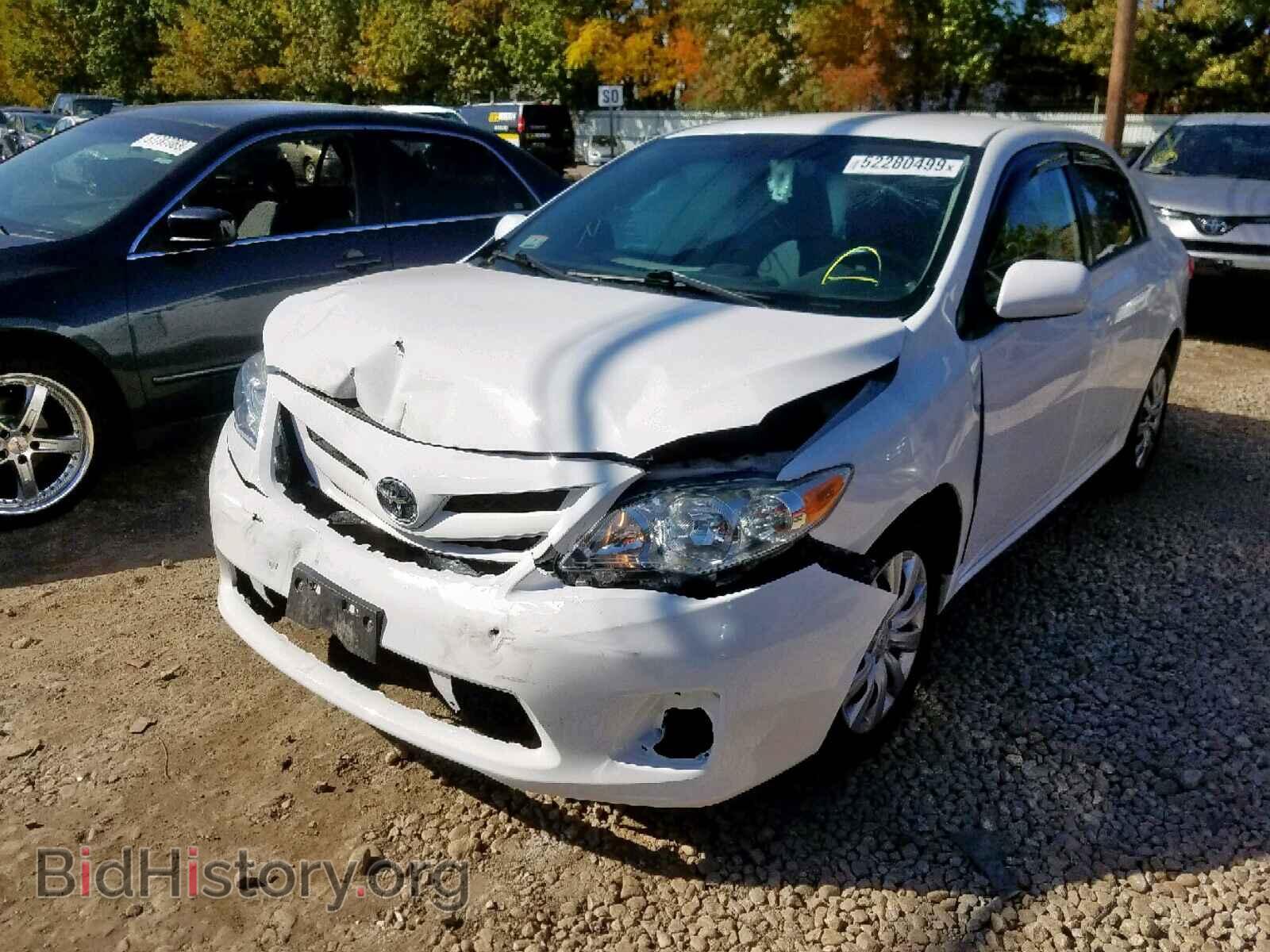 2012 TOYOTA COROLLA BA - VIN: 2T1BU4EEXCC814417 - Фото 2