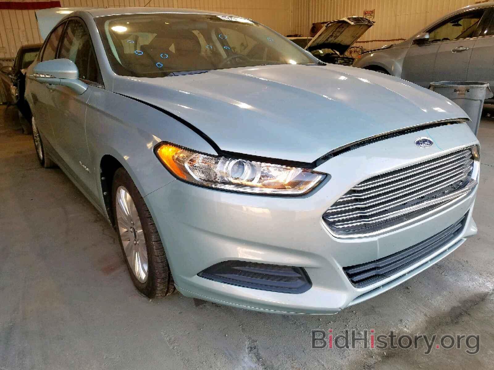 Photo 3FA6P0LU7DR237178 - FORD FUSION SE 2013