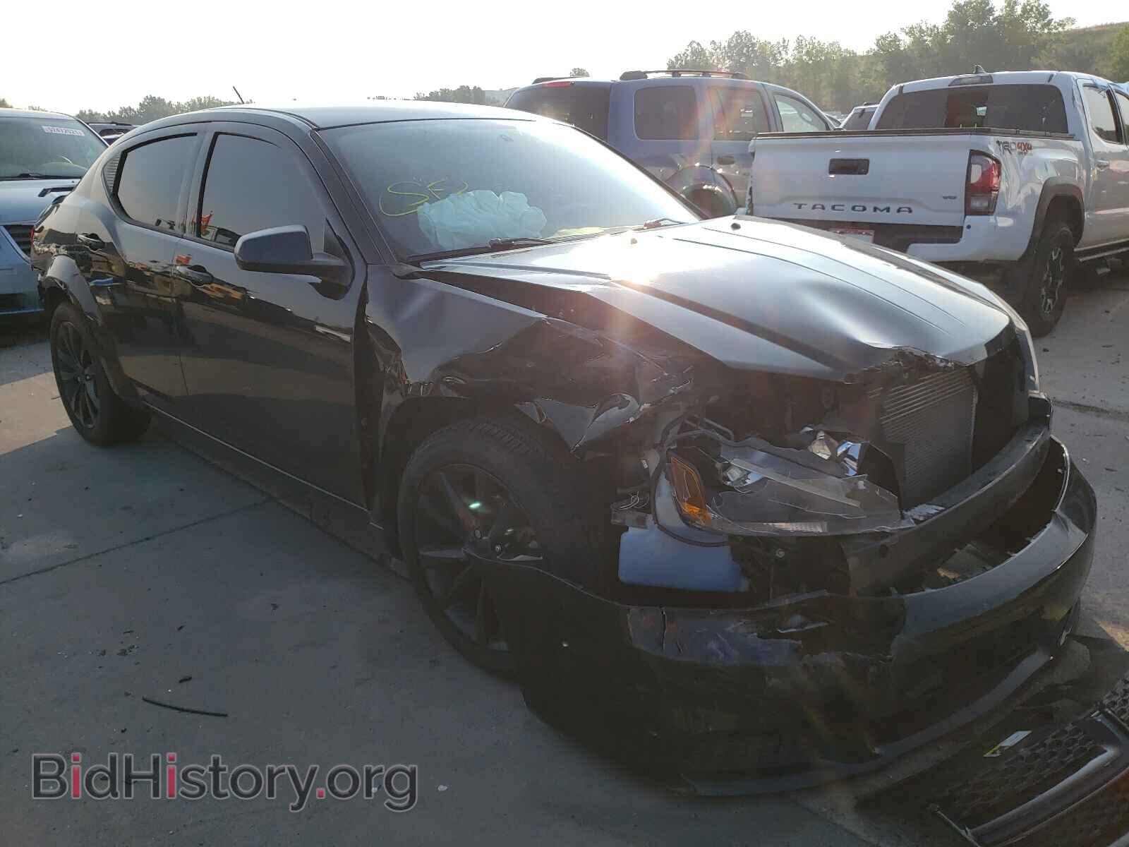 Photo 1C3CDZAB6EN173316 - DODGE AVENGER 2014