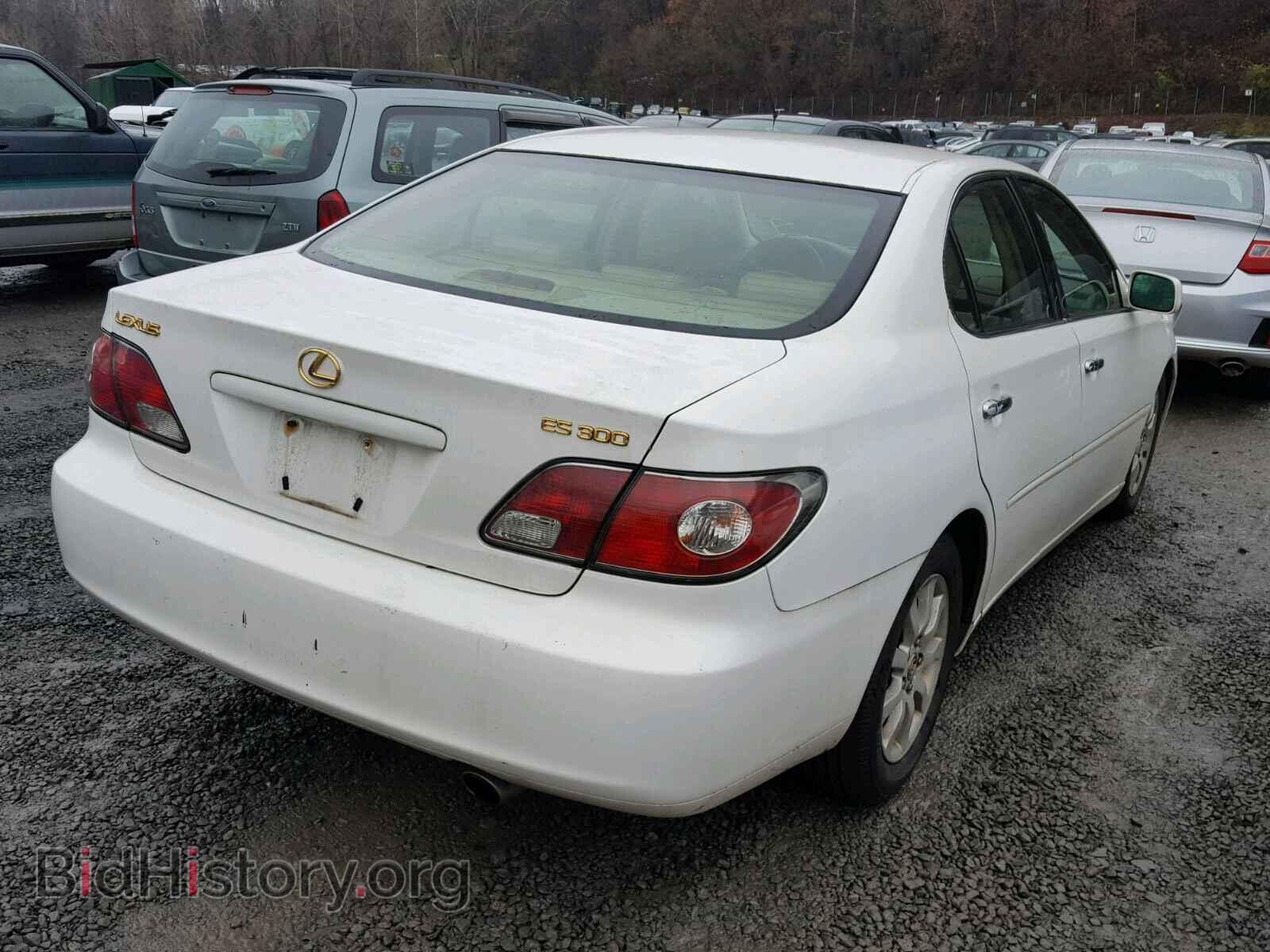 2002 LEXUS ES300 - VIN: JTHBF30GX20061864 - Фото 4