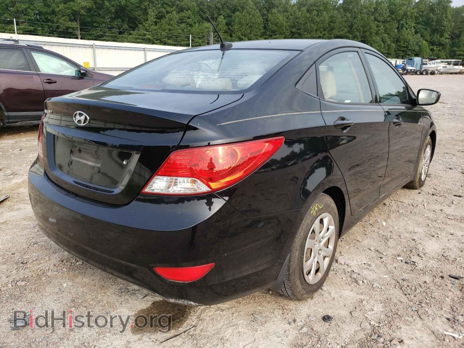 2012 HYUNDAI ACCENT - VIN: KMHCT4AE9CU153121 - Фото 4