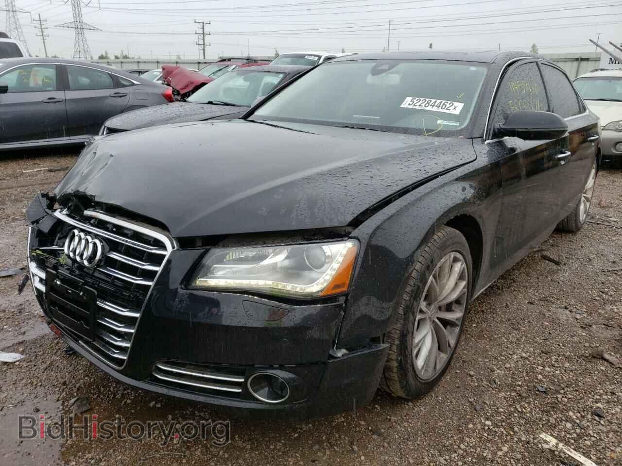 2013 AUDI A8 - VIN: WAURGAFD6DN000836 - Фото 2