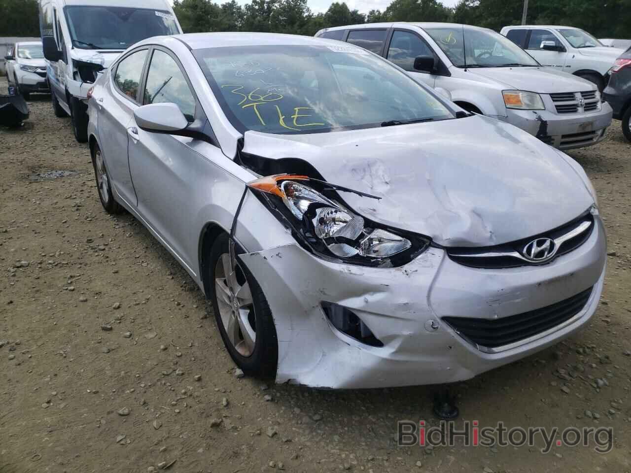 Photo KMHDH4AE3BU136478 - HYUNDAI ELANTRA 2011