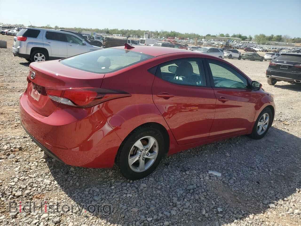 2014 HYUNDAI ELANTRA - VIN: KMHDH4AE3EU033582 - Фото 3