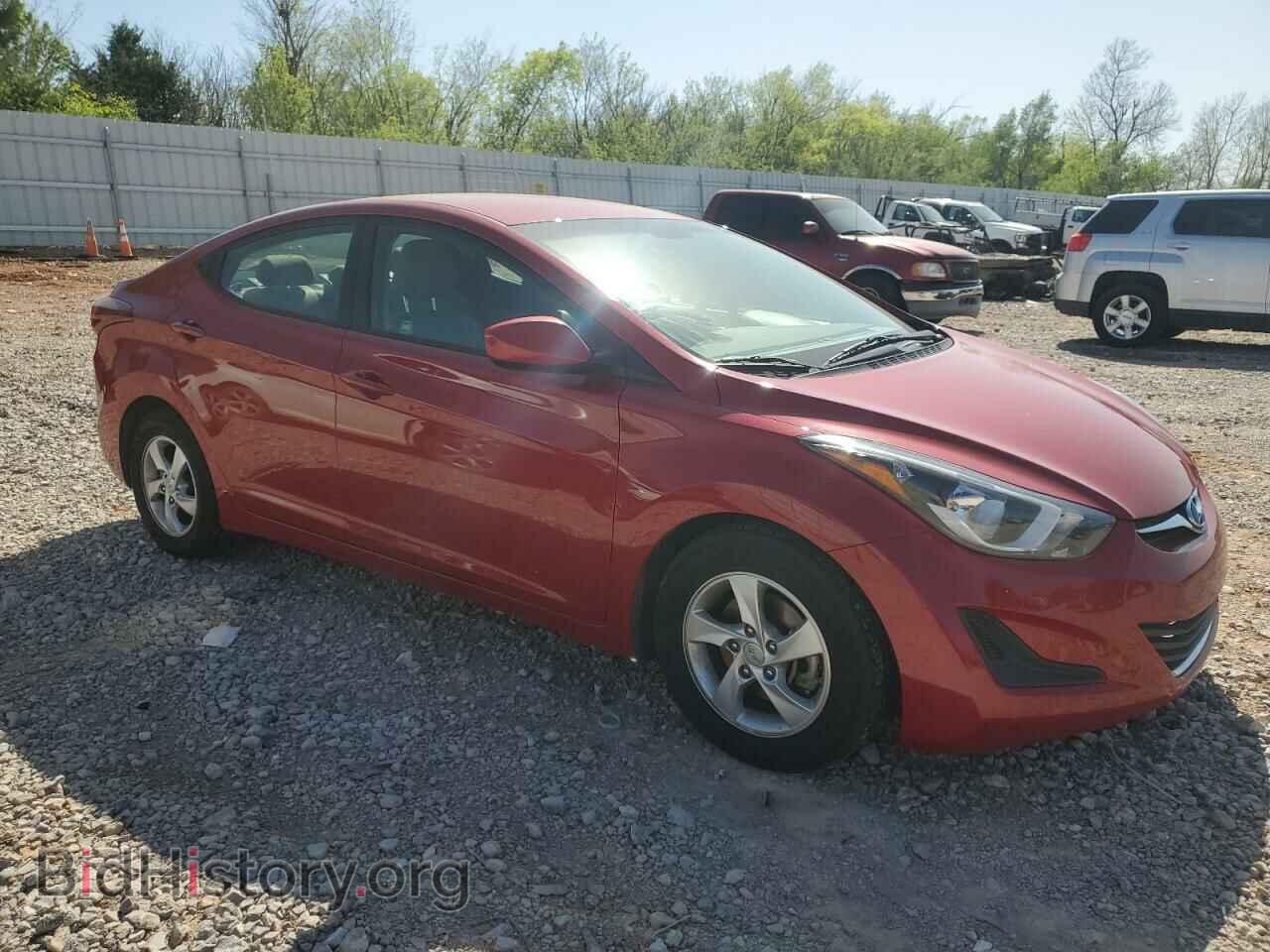 2014 HYUNDAI ELANTRA - VIN: KMHDH4AE3EU033582 - Фото 4