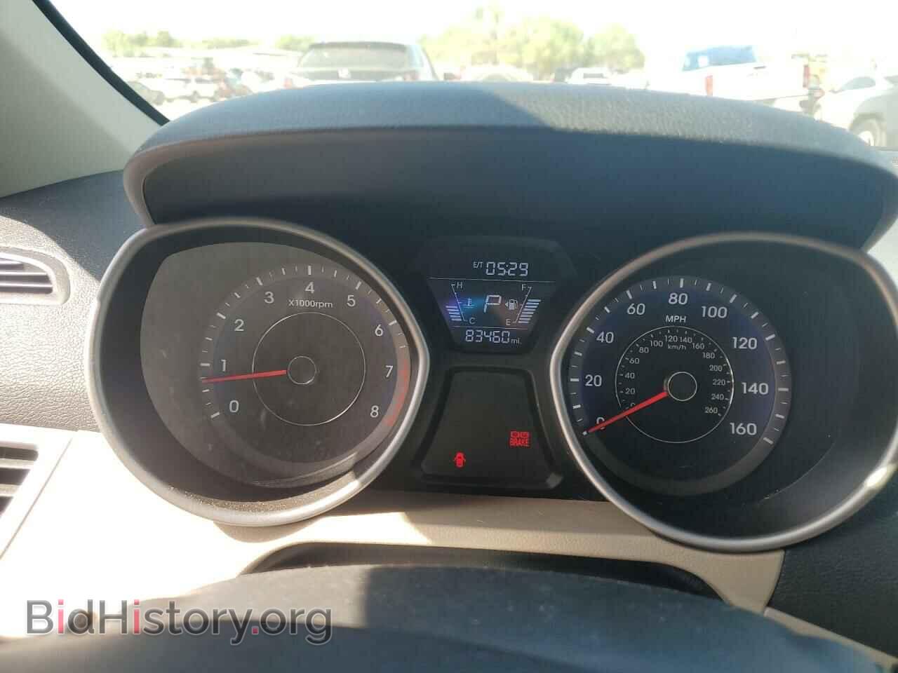 2014 HYUNDAI ELANTRA - VIN: KMHDH4AE3EU033582 - Фото 9