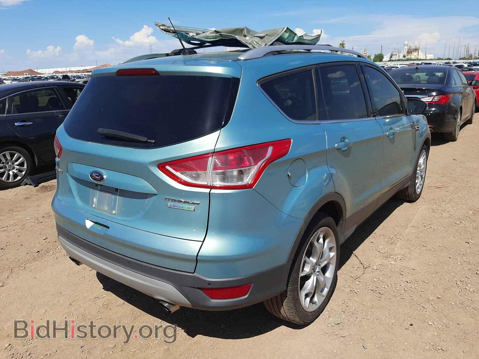 2013 FORD ESCAPE - VIN: 1FMCU0J98DUA01454 - Фото 4