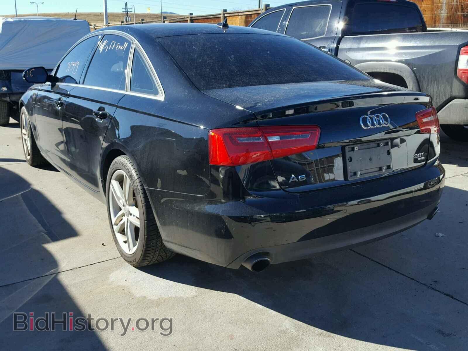 2012 AUDI A6 - VIN: WAUGGAFC7CN039433 - Фото 3