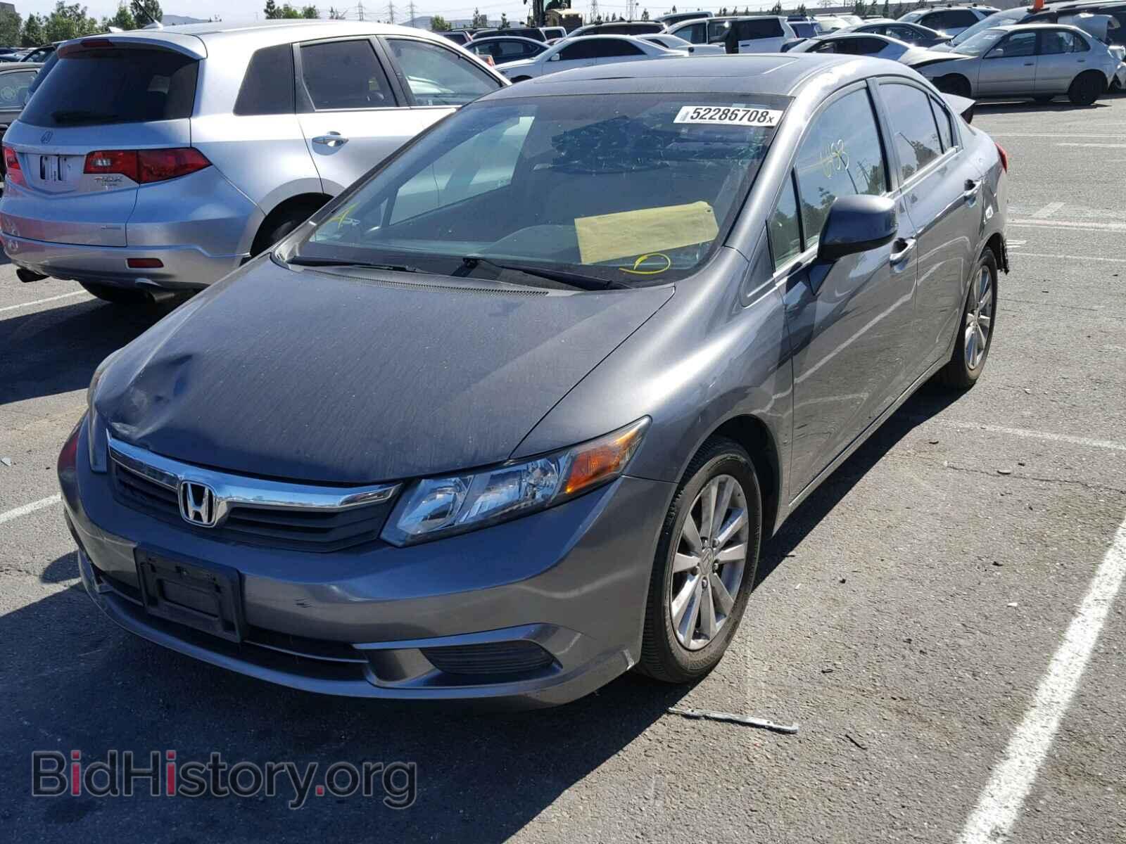 2012 HONDA CIVIC - VIN: 2HGFB2F85CH568971 - Фото 2
