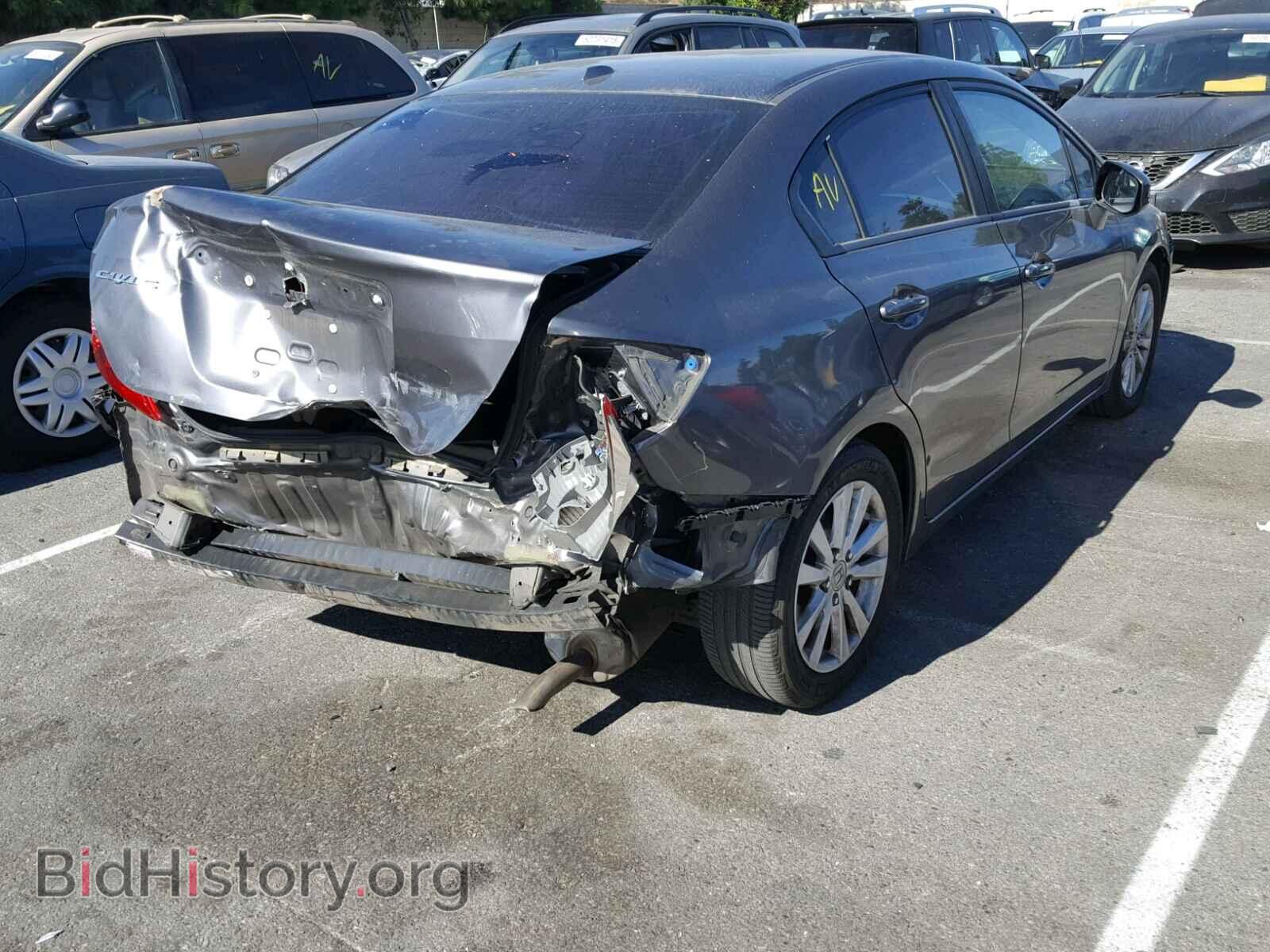 2012 HONDA CIVIC - VIN: 2HGFB2F85CH568971 - Фото 4