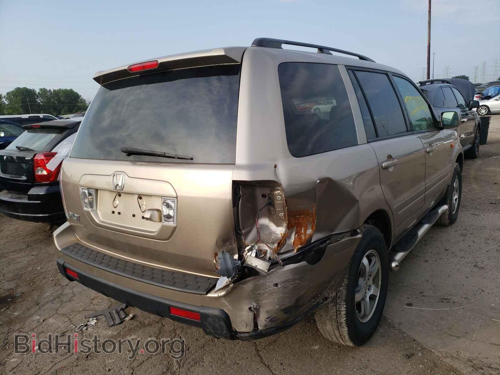 2007 HONDA PILOT - VIN: 5FNYF28737B023136 - Фото 4