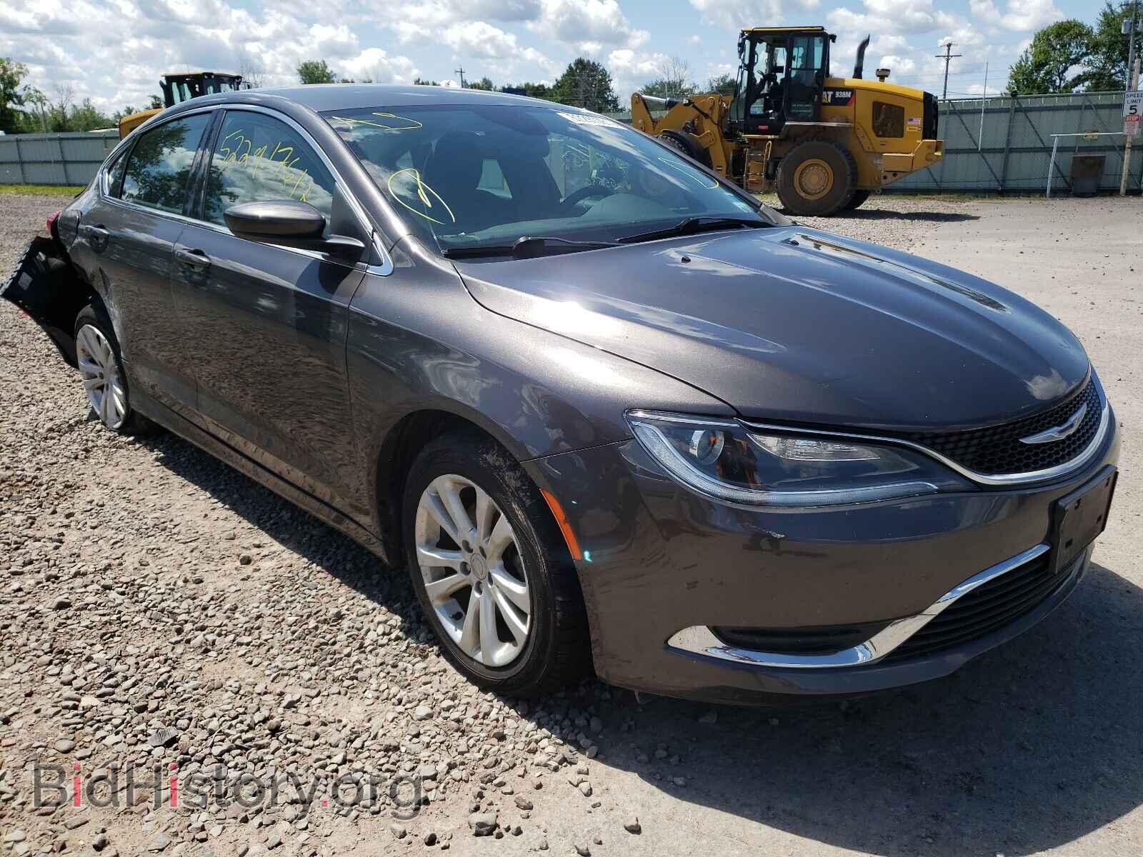 Фотография 1C3CCCAB5GN109416 - CHRYSLER 200 2016