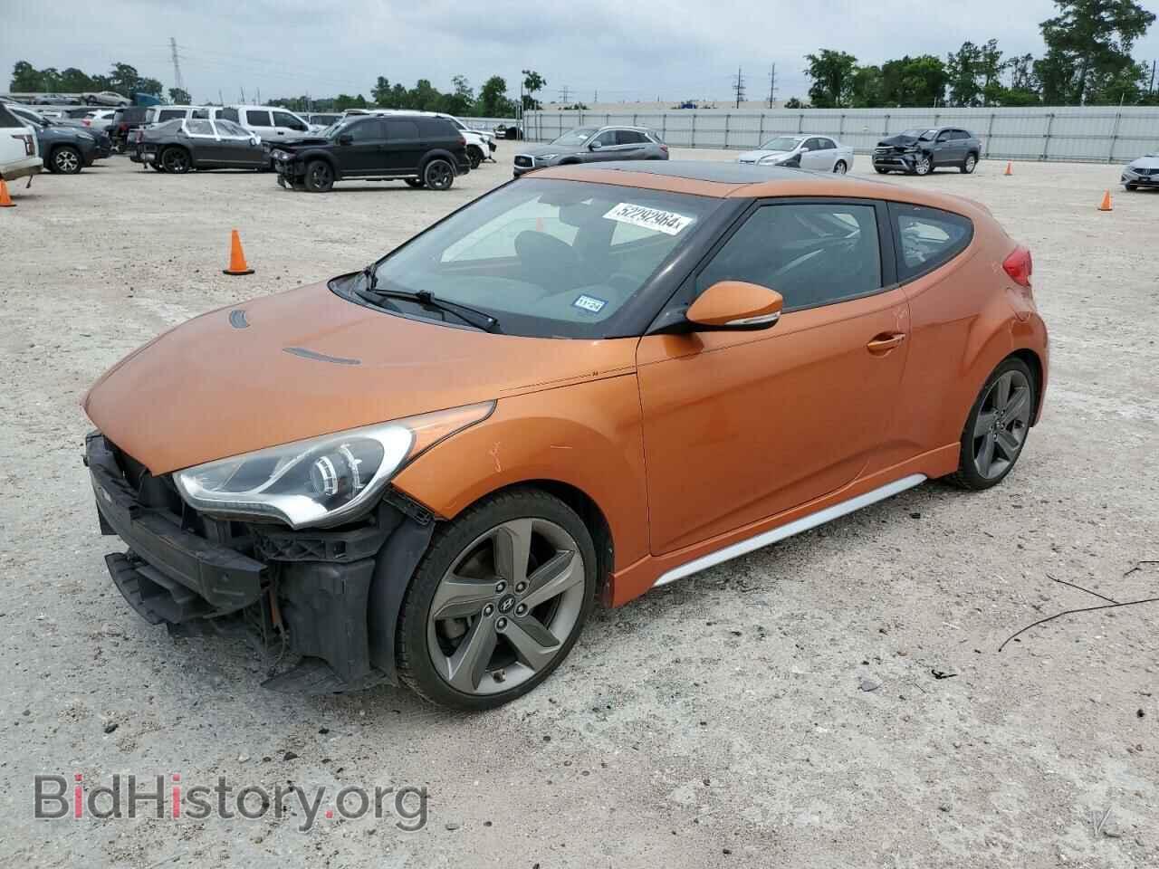 Фотография KMHTC6AE8DU107387 - HYUNDAI VELOSTER 2013