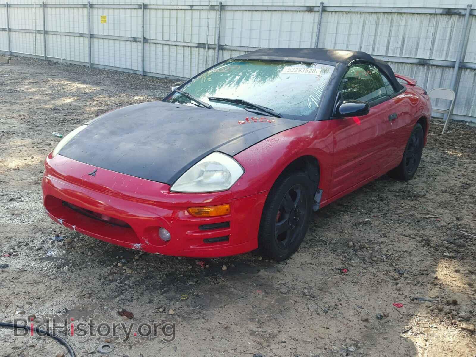 2003 MITSUBISHI ECLIPSE - VIN: 4A3AE45G53E083951 - Фото 2