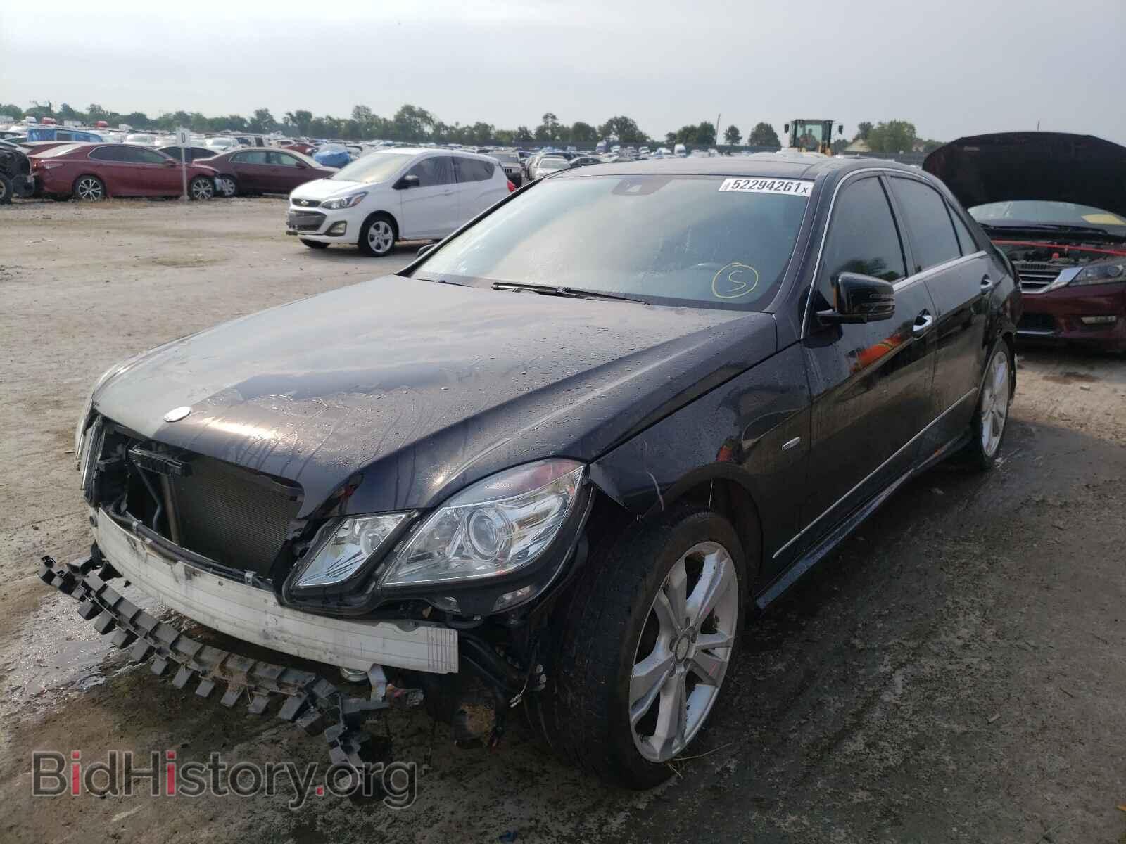 2012 MERCEDES-BENZ E-CLASS - VIN: WDDHF8JBXCA638390 - Фото 2