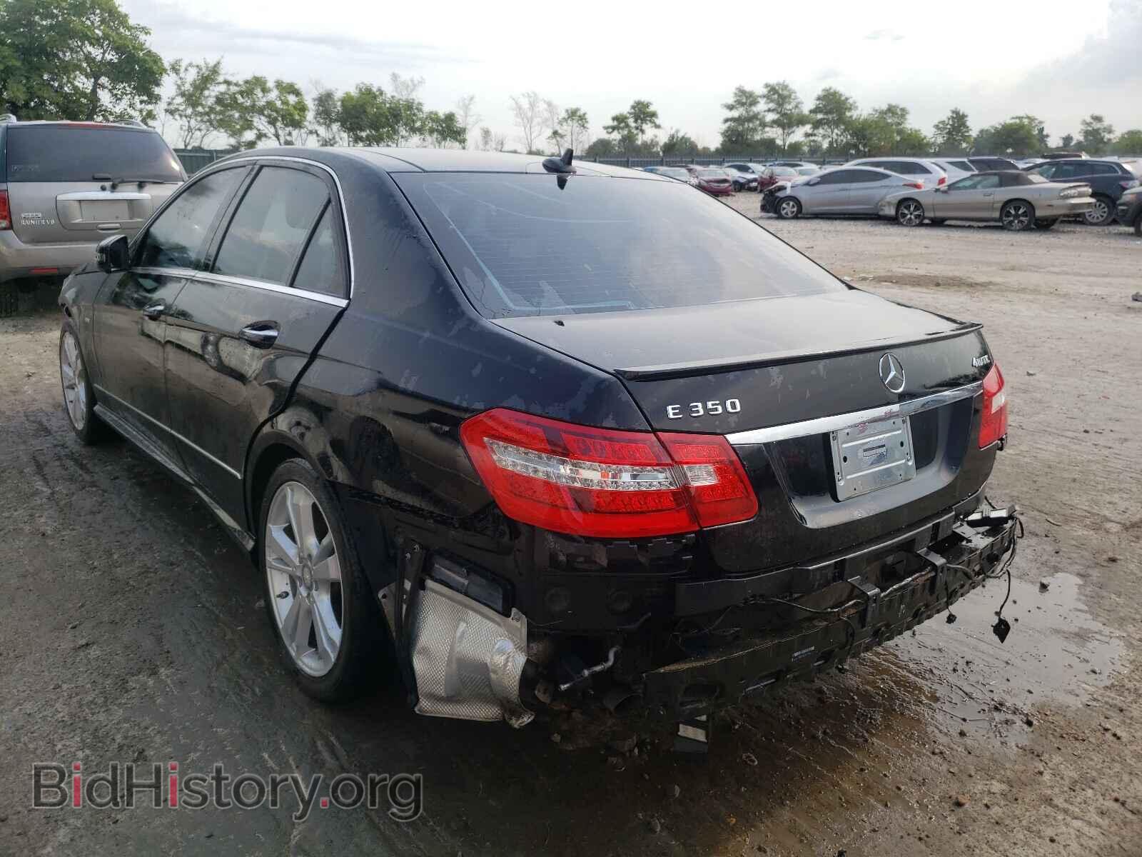 2012 MERCEDES-BENZ E-CLASS - VIN: WDDHF8JBXCA638390 - Фото 3