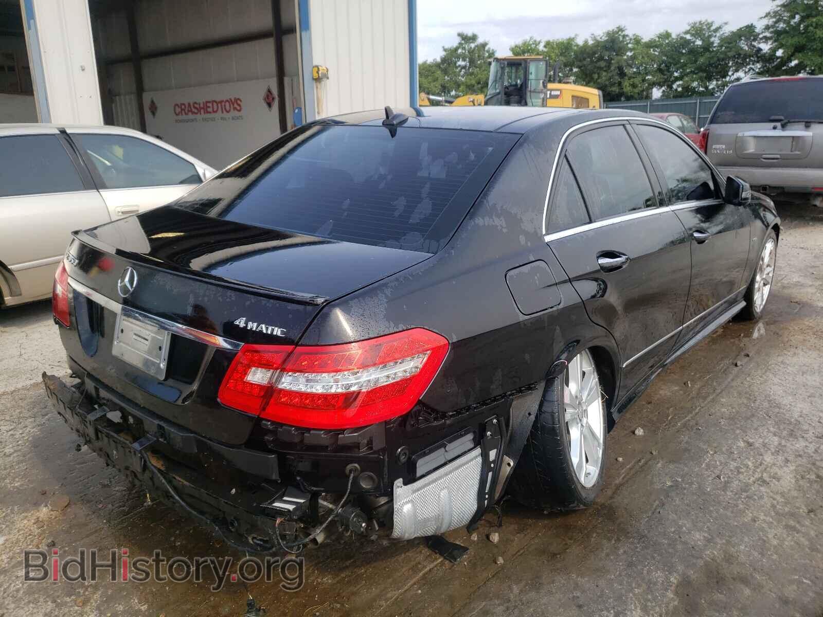2012 MERCEDES-BENZ E-CLASS - VIN: WDDHF8JBXCA638390 - Фото 4