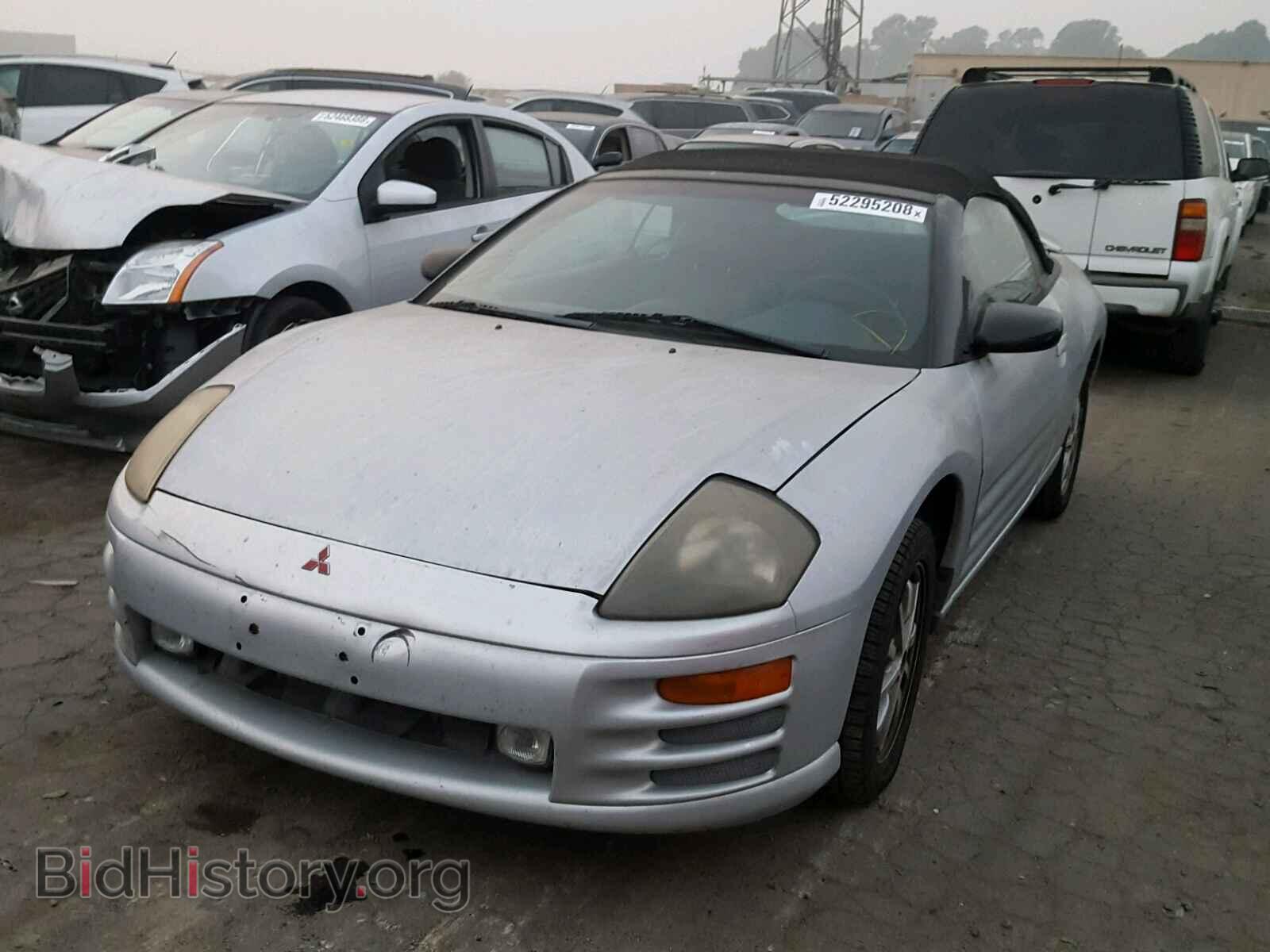 2001 MITSUBISHI ECLIPSE - VIN: 4A3AE45G81E223097 - Фото 2