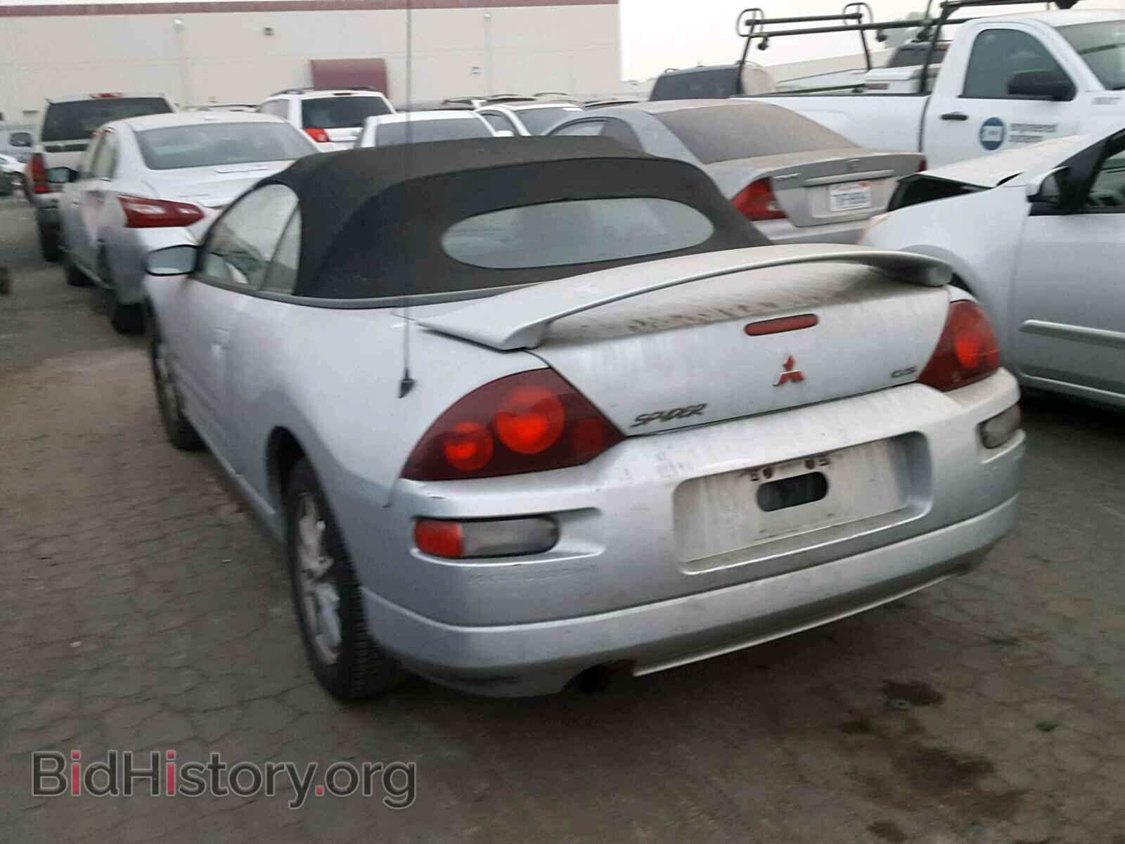 2001 MITSUBISHI ECLIPSE - VIN: 4A3AE45G81E223097 - Фото 3