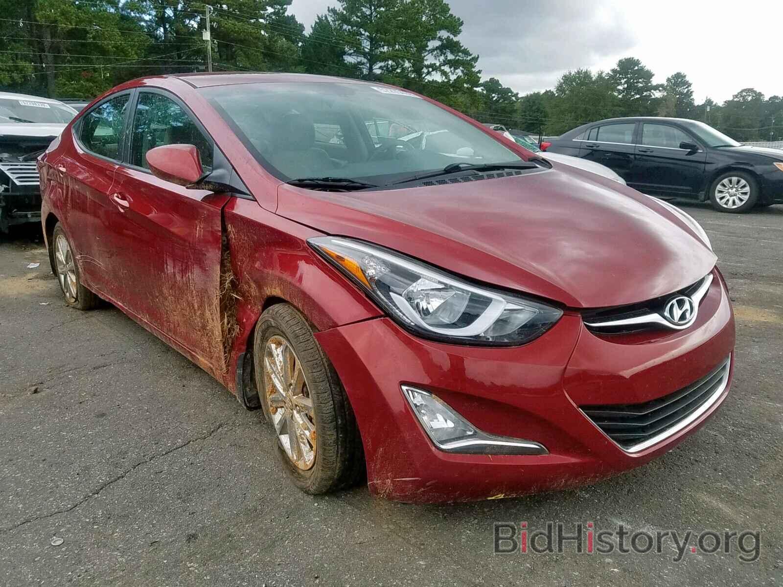 Photo 5NPDH4AE0GH658040 - HYUNDAI ELANTRA 2016