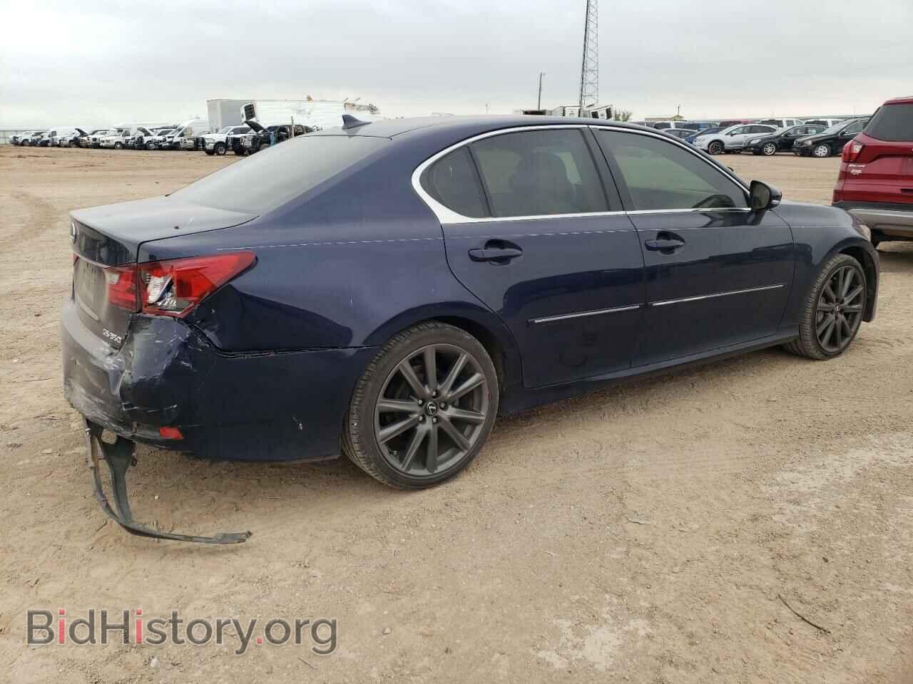 2013 LEXUS GS350 - VIN: JTHBE1BL8D5000942 - Фото 3