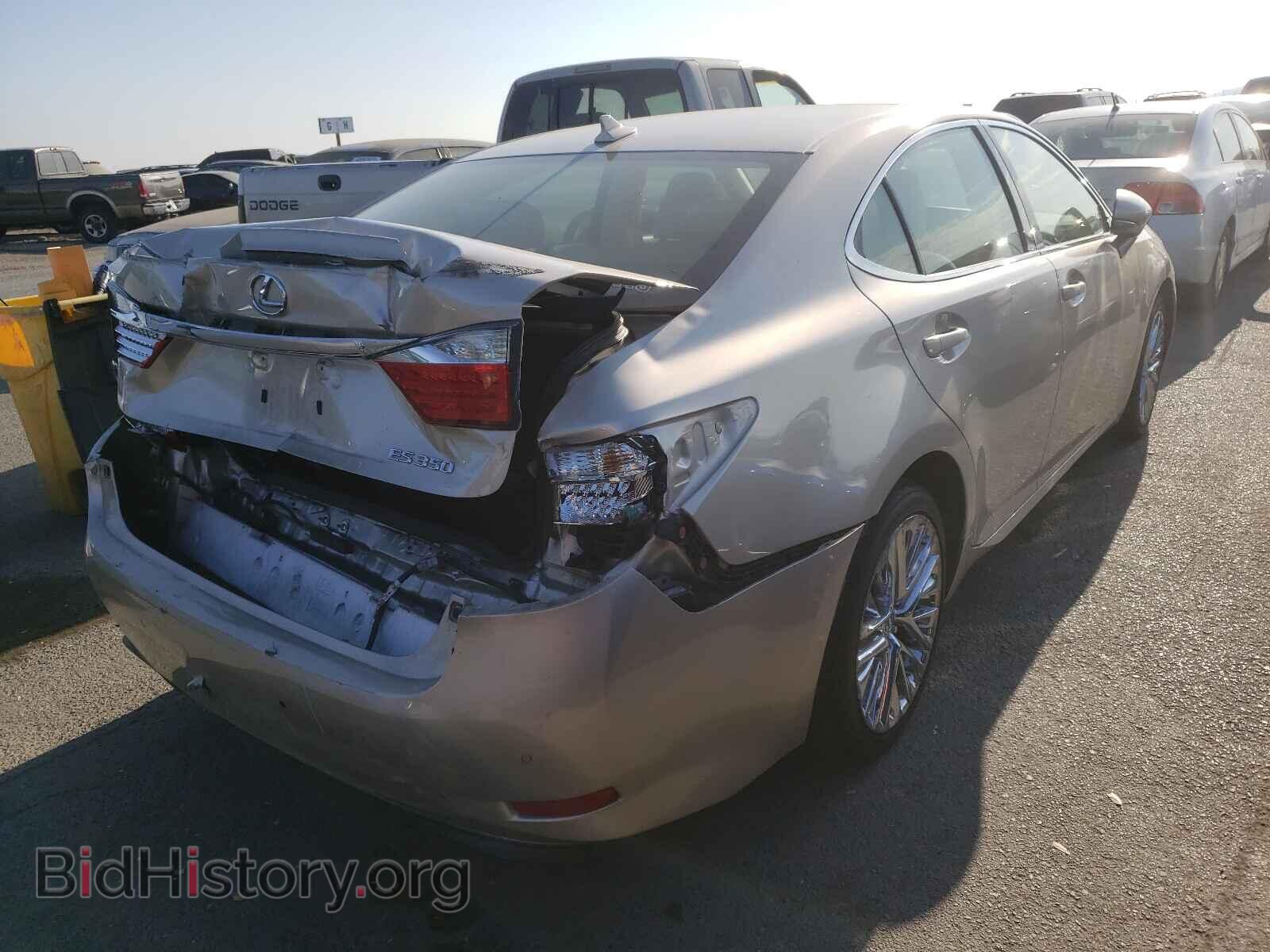 2013 LEXUS ES350 - VIN: JTHBK1GG8D2059768 - Фото 4