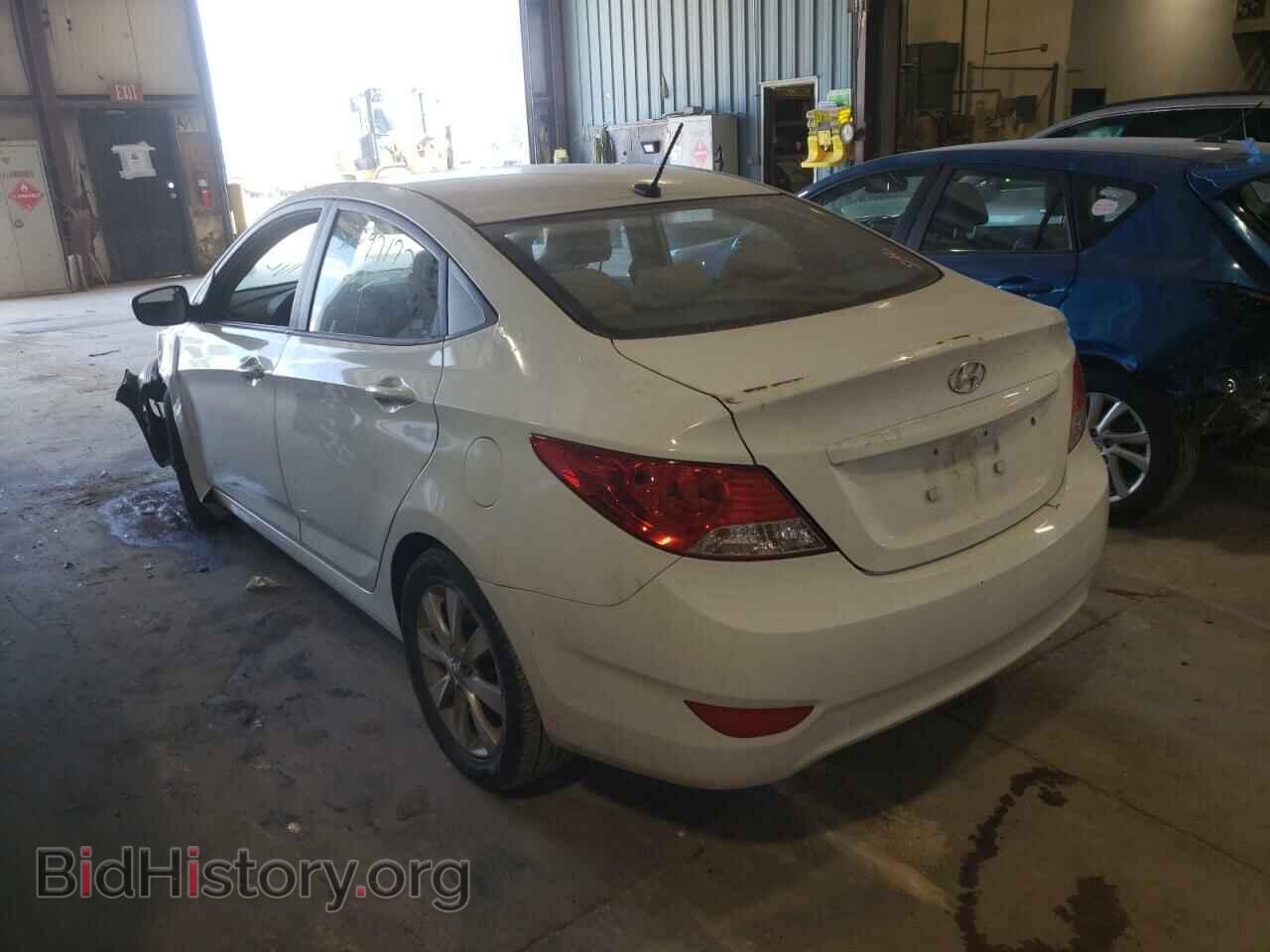2012 HYUNDAI ACCENT - VIN: KMHCU4AE5CU062487 - Фото 3