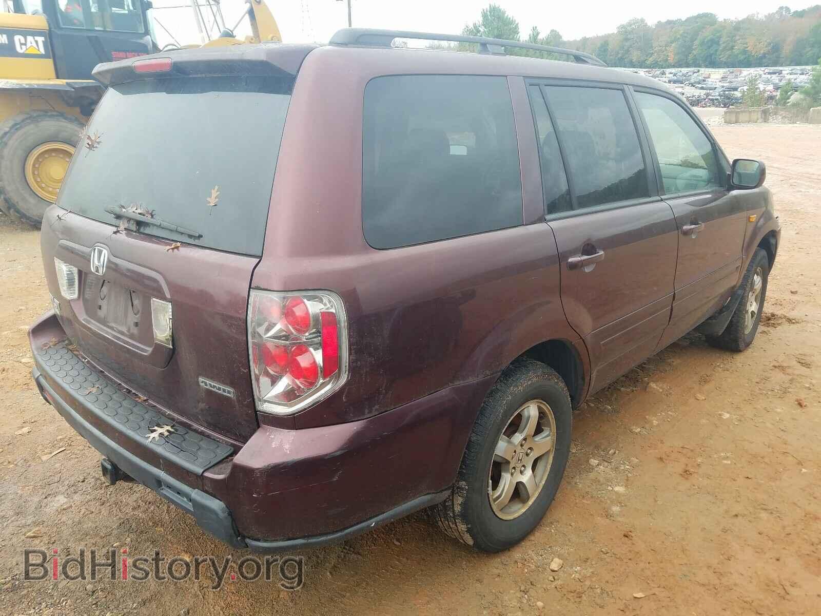 2007 HONDA PILOT - VIN: 2HKYF18557H520926 - Фото 4
