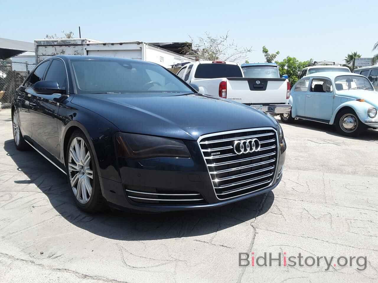 Photo WAUAGAFD8DN016467 - AUDI A8 2013