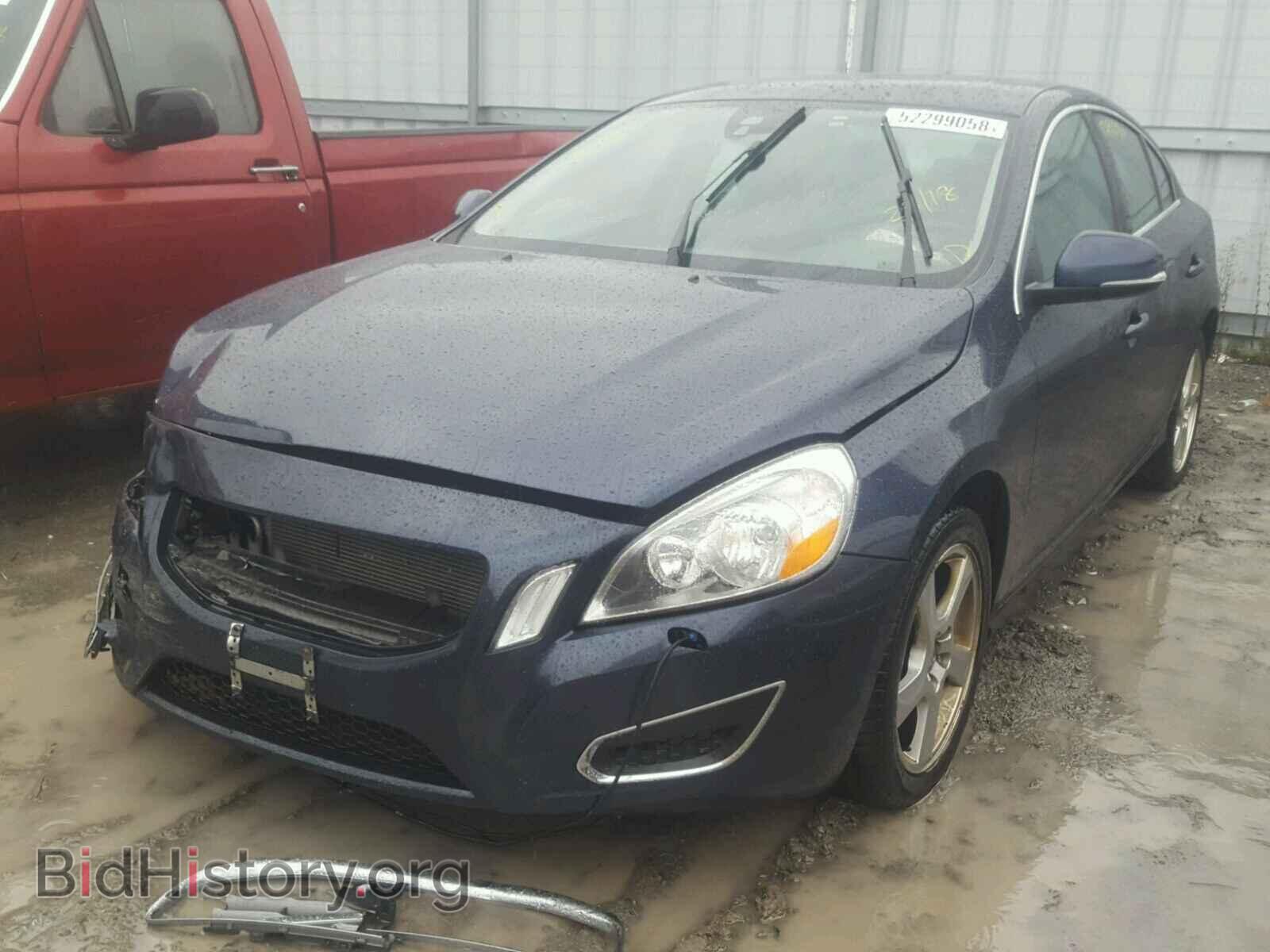 2013 VOLVO S60 - VIN: YV1612FS5D2225627 - Фото 2