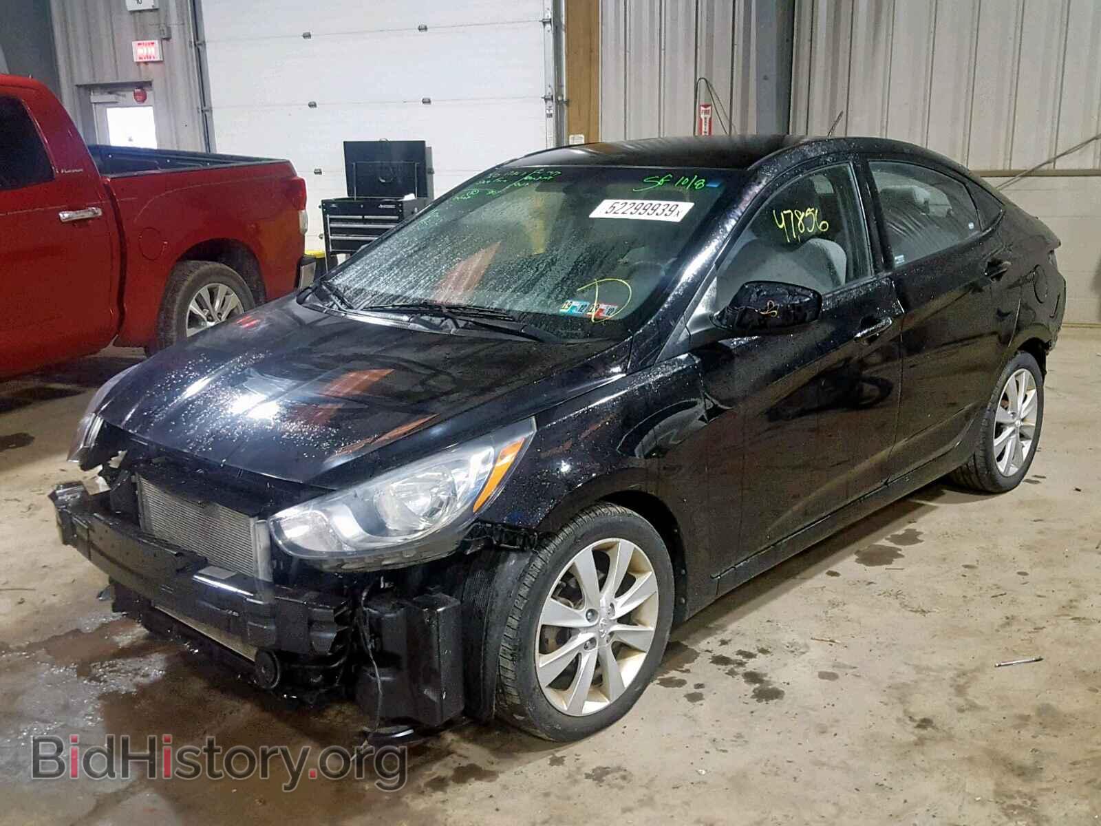 2012 HYUNDAI ACCENT - VIN: KMHCU4AE2CU118076 - Фото 2