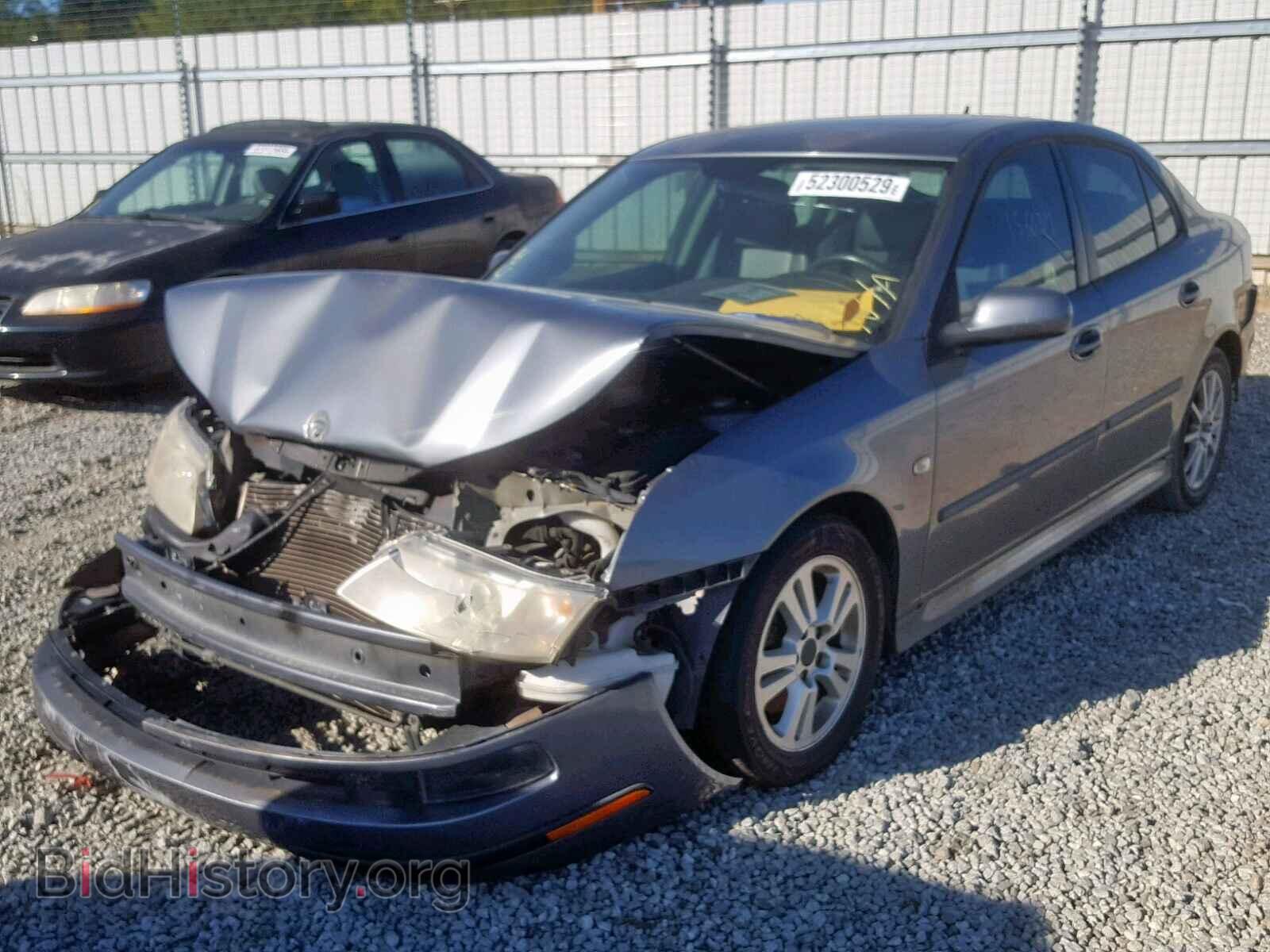 2007 SAAB 9 3 - VIN: YS3FD49Y371003678 - Фото 2