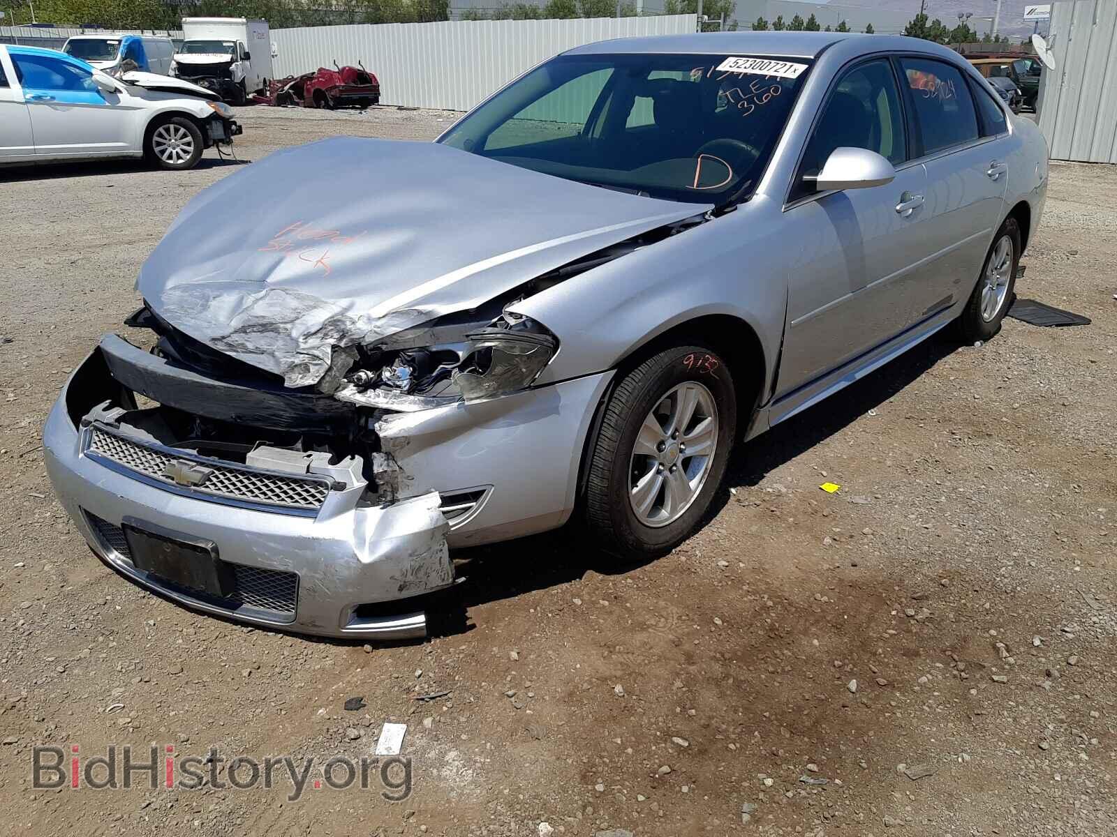 2013 CHEVROLET IMPALA - VIN: 2G1WF5E36D1253061 - Фото 2