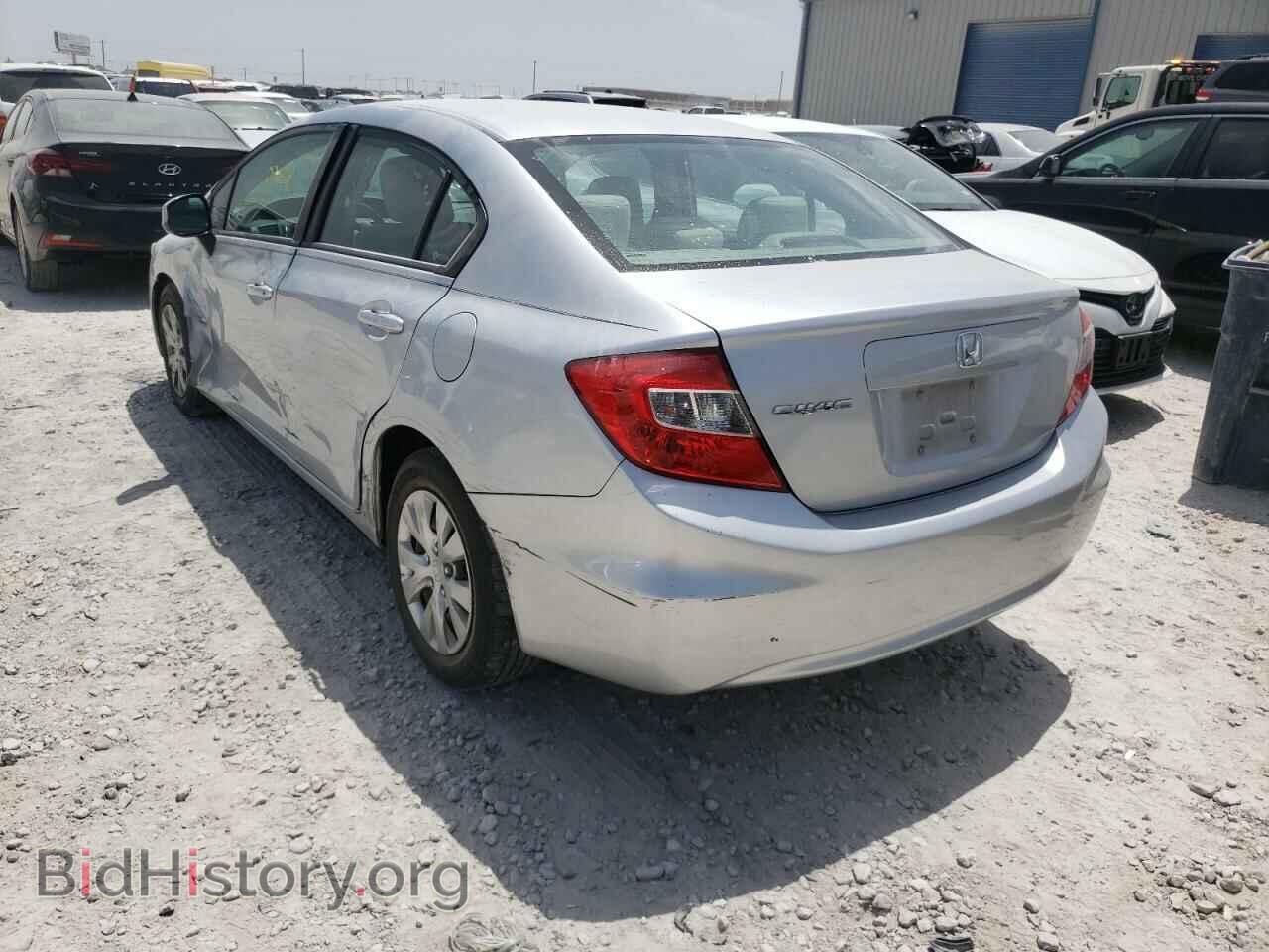 2012 HONDA CIVIC - VIN: 2HGFB2F55CH578616 - Фото 3