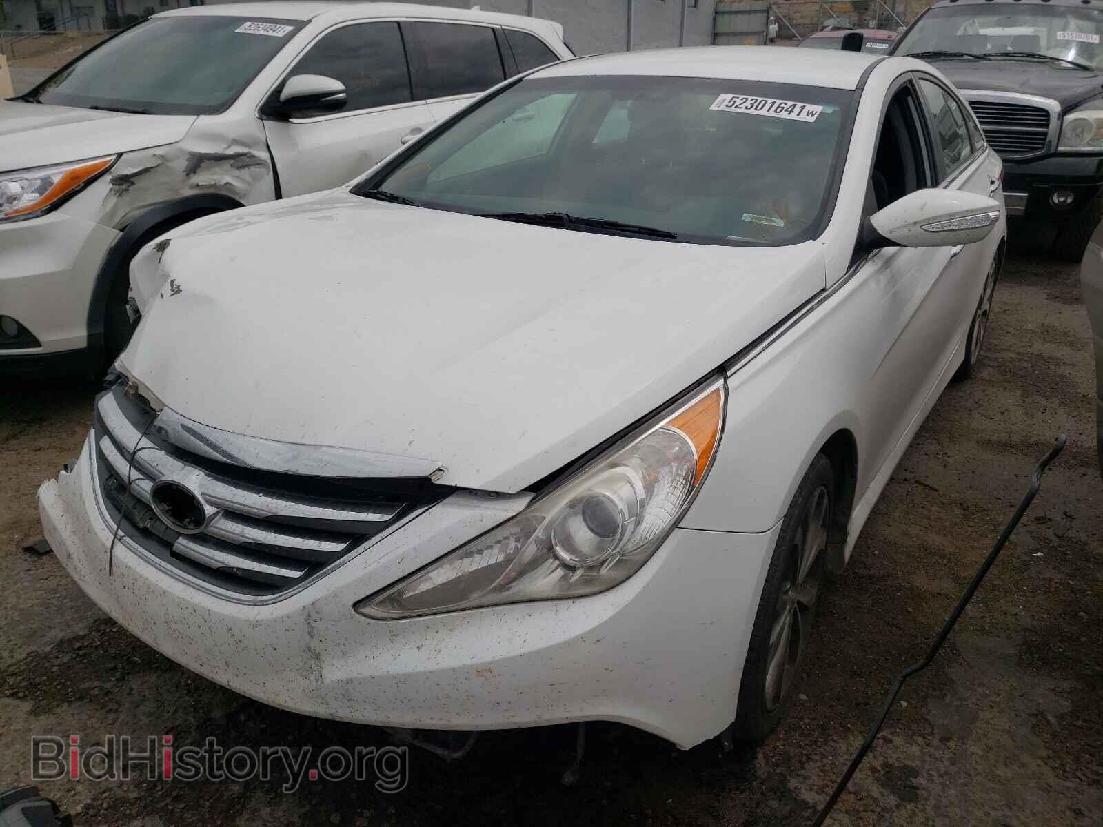 2014 HYUNDAI SONATA - VIN: 5NPEC4AC2EH830289 - Фото 2
