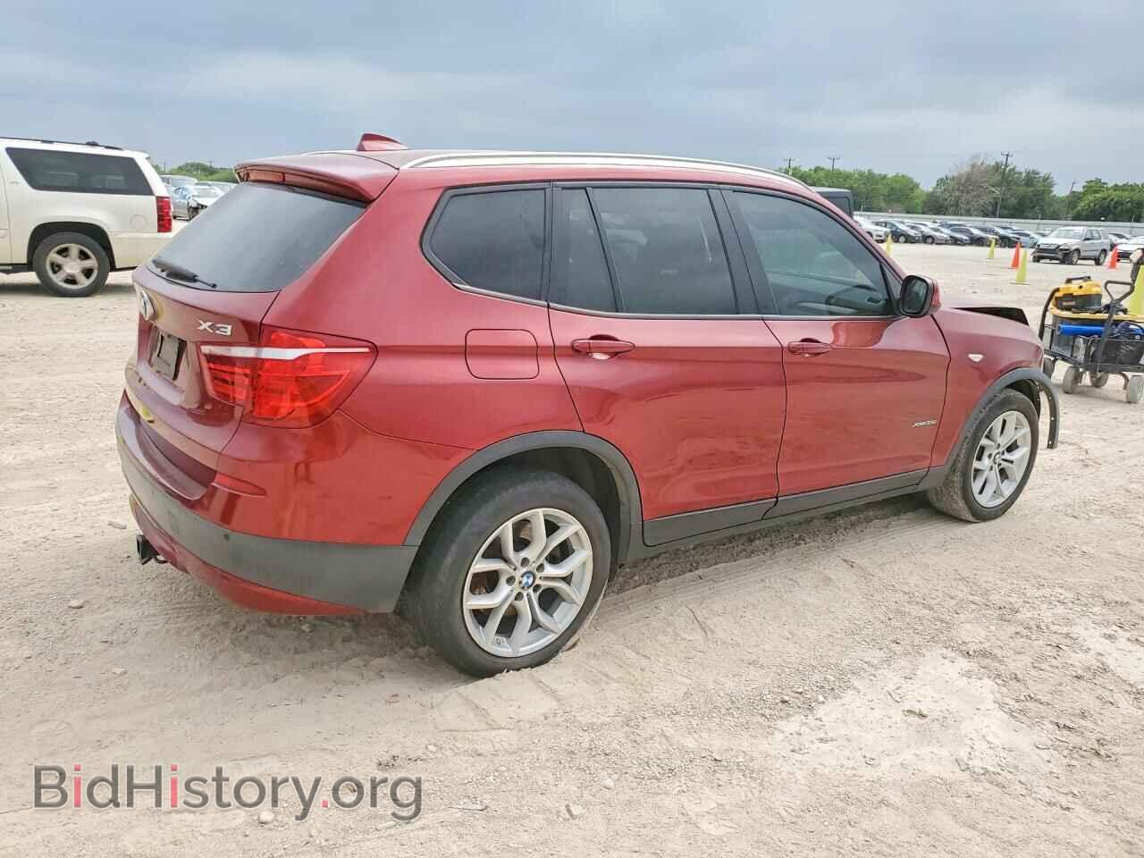 2012 BMW X3 - VIN: 5UXWX7C54CL975995 - Фото 3