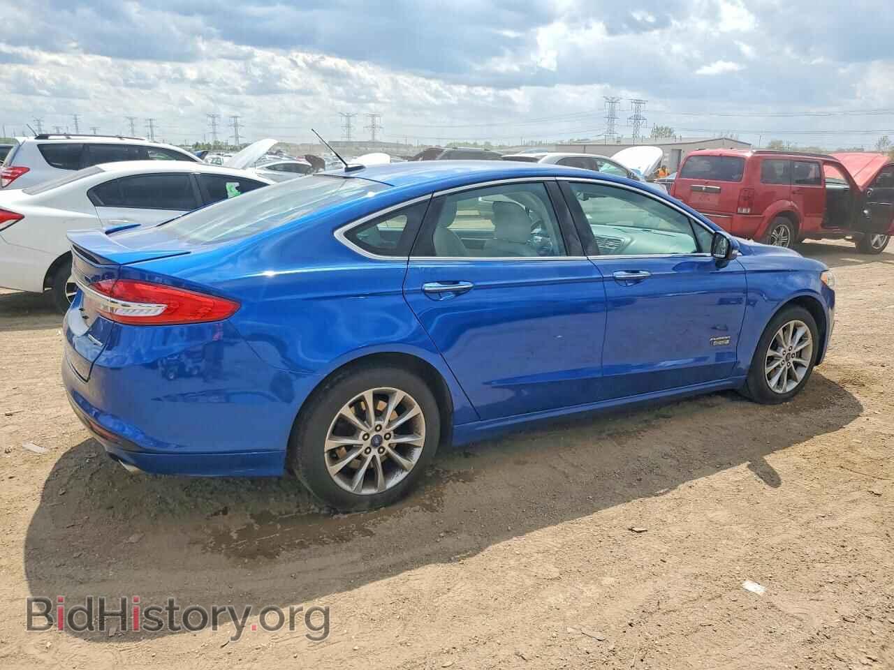 2017 FORD FUSION - VIN: 3FA6P0SU0HR291803 - Фото 3